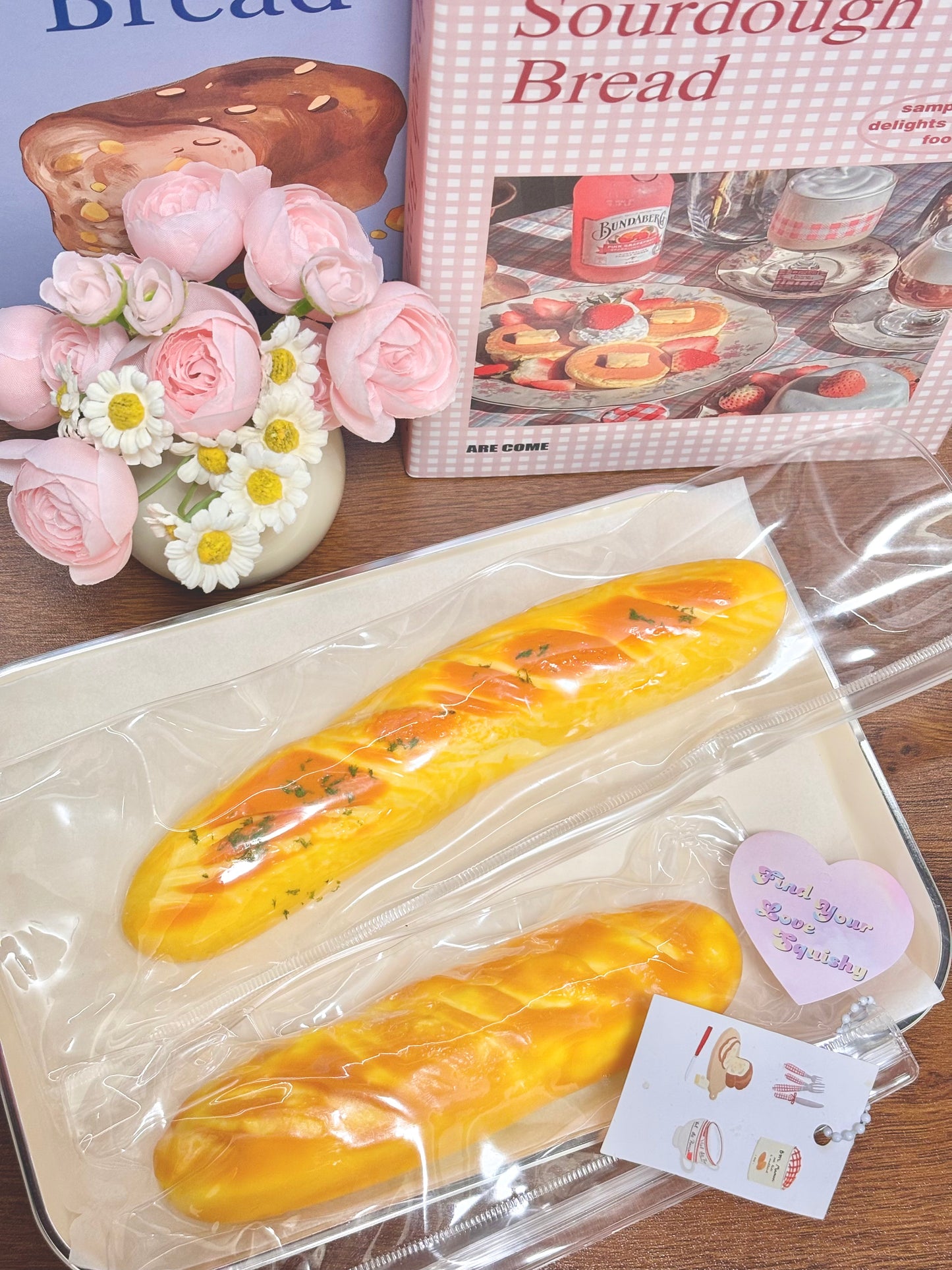 Baguette Taba Squishy Toy