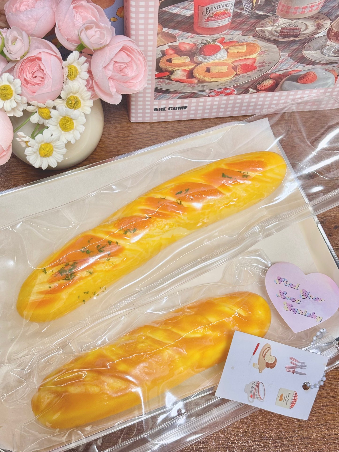 Baguette Taba Squishy Toy