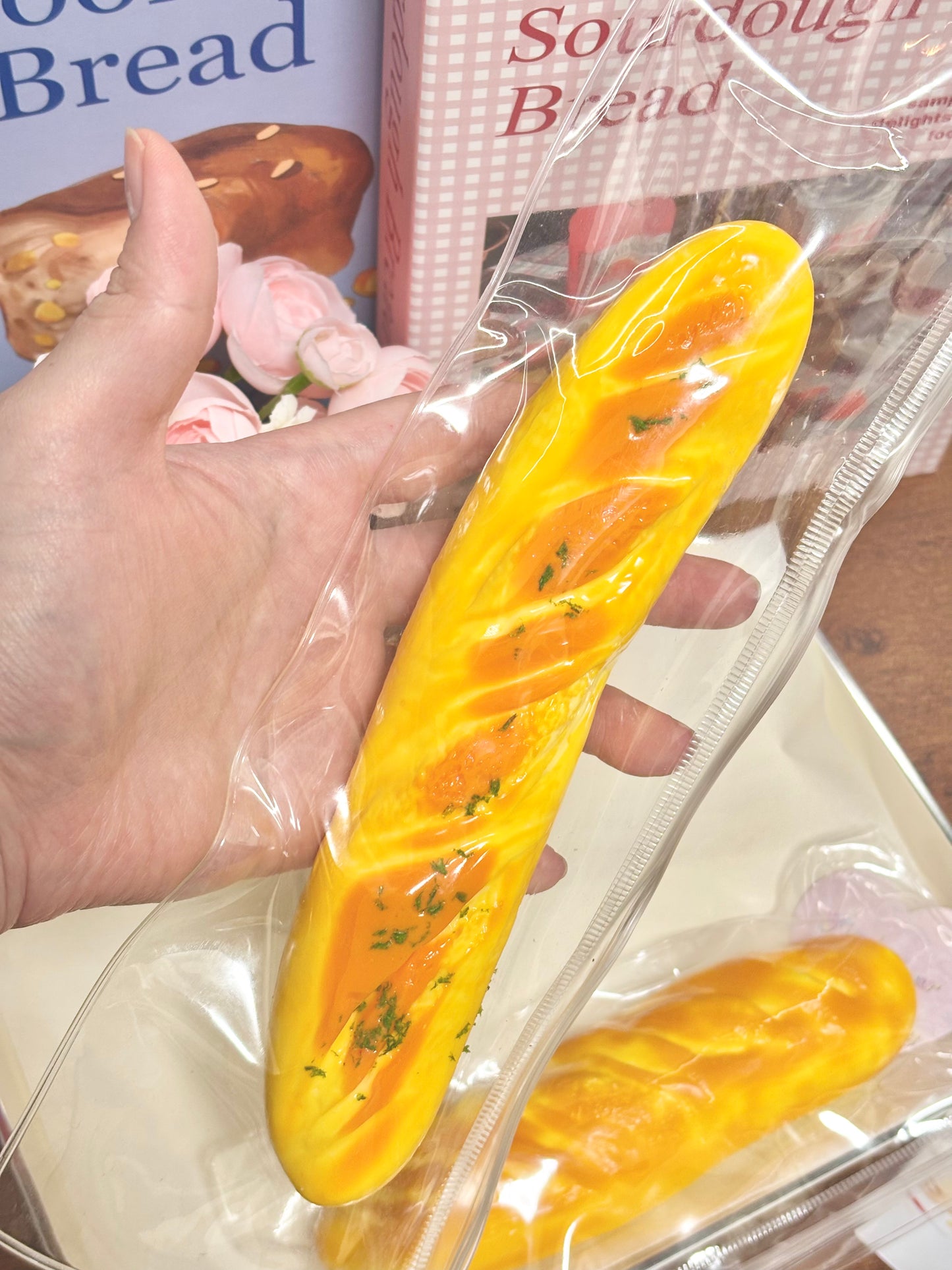 Baguette Taba Squishy Toy