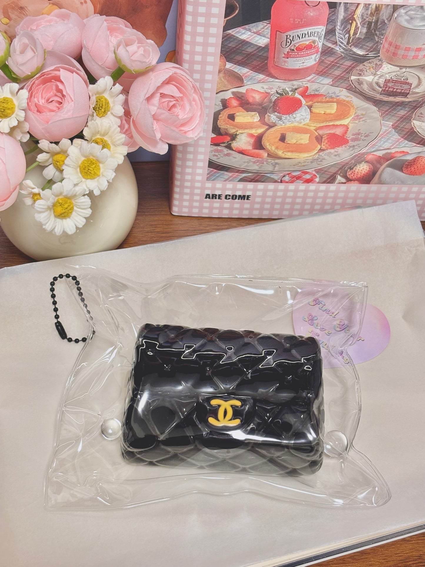 Chanel Tote Bag Taba Squishy Toy