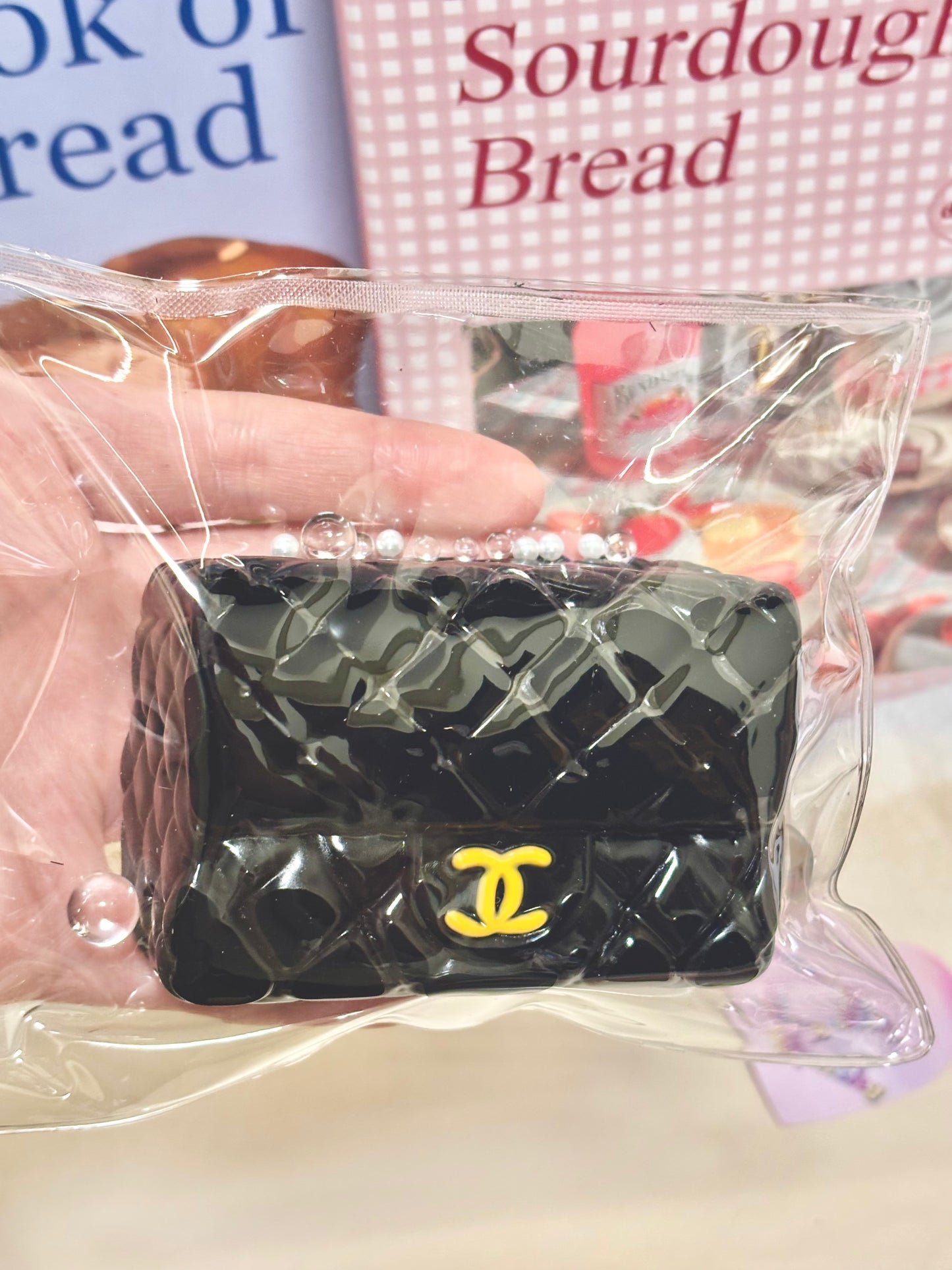 Chanel Tote Bag Taba Squishy Toy