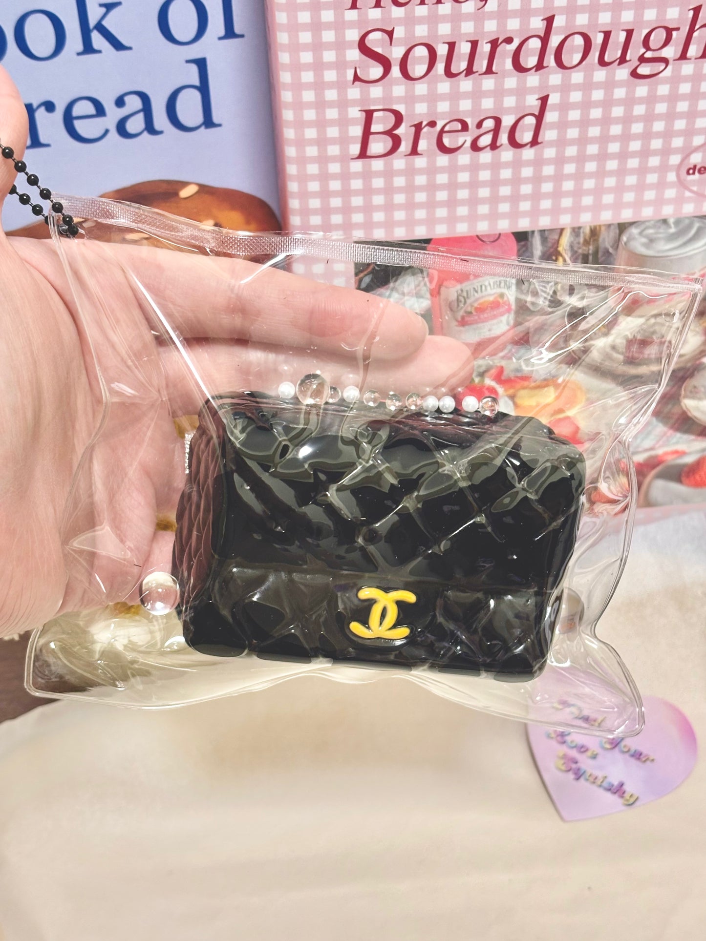 Chanel Tote Bag Taba Squishy Toy