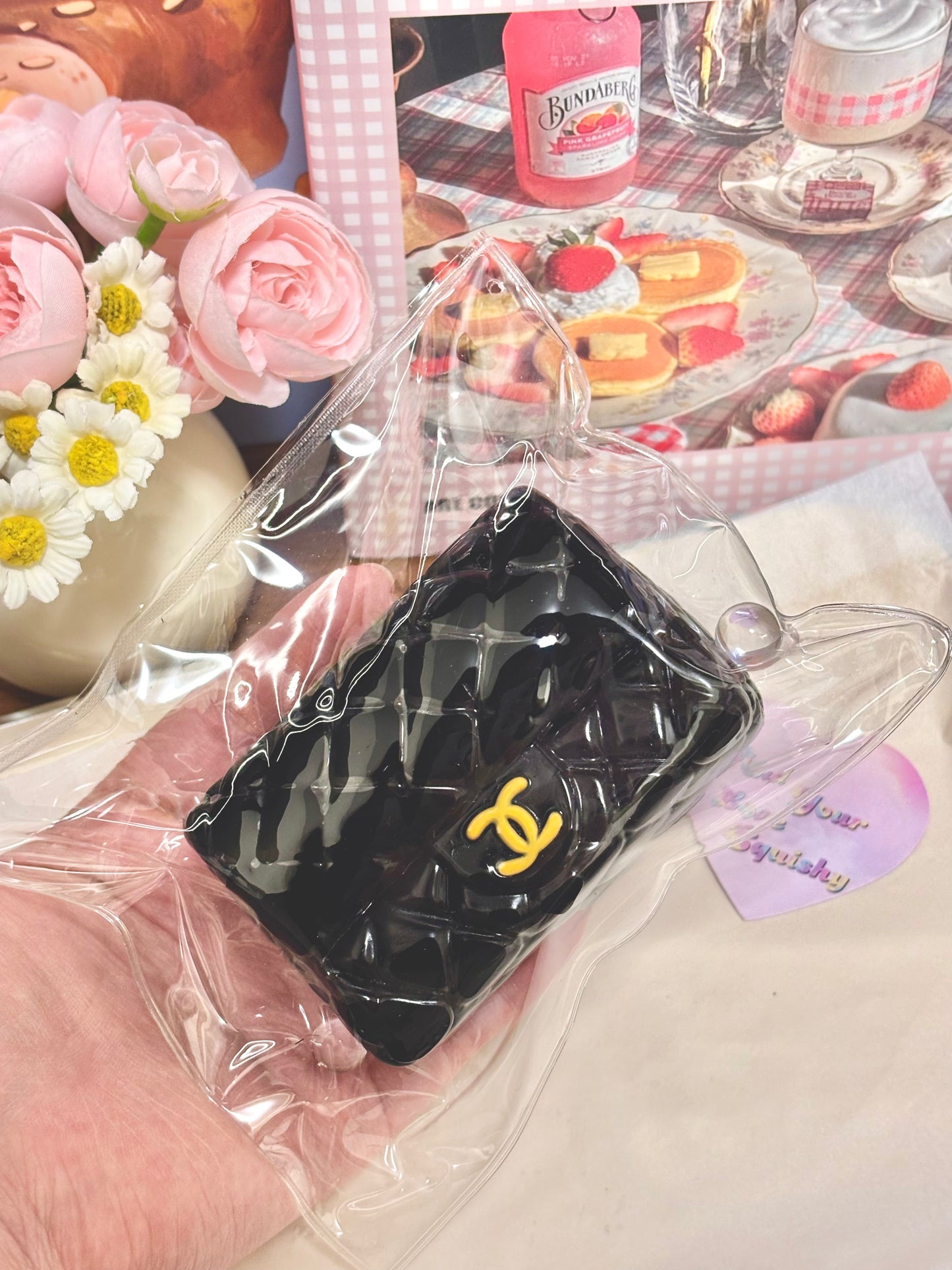 Chanel Tote Bag Taba Squishy Toy