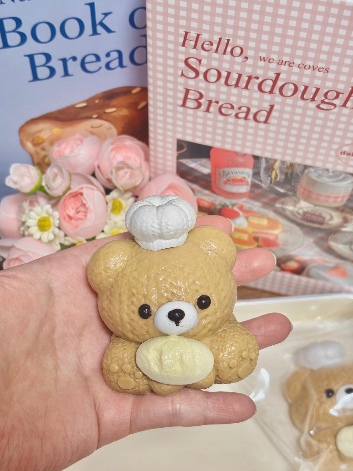 Chef Bear Taba Squishy Toy