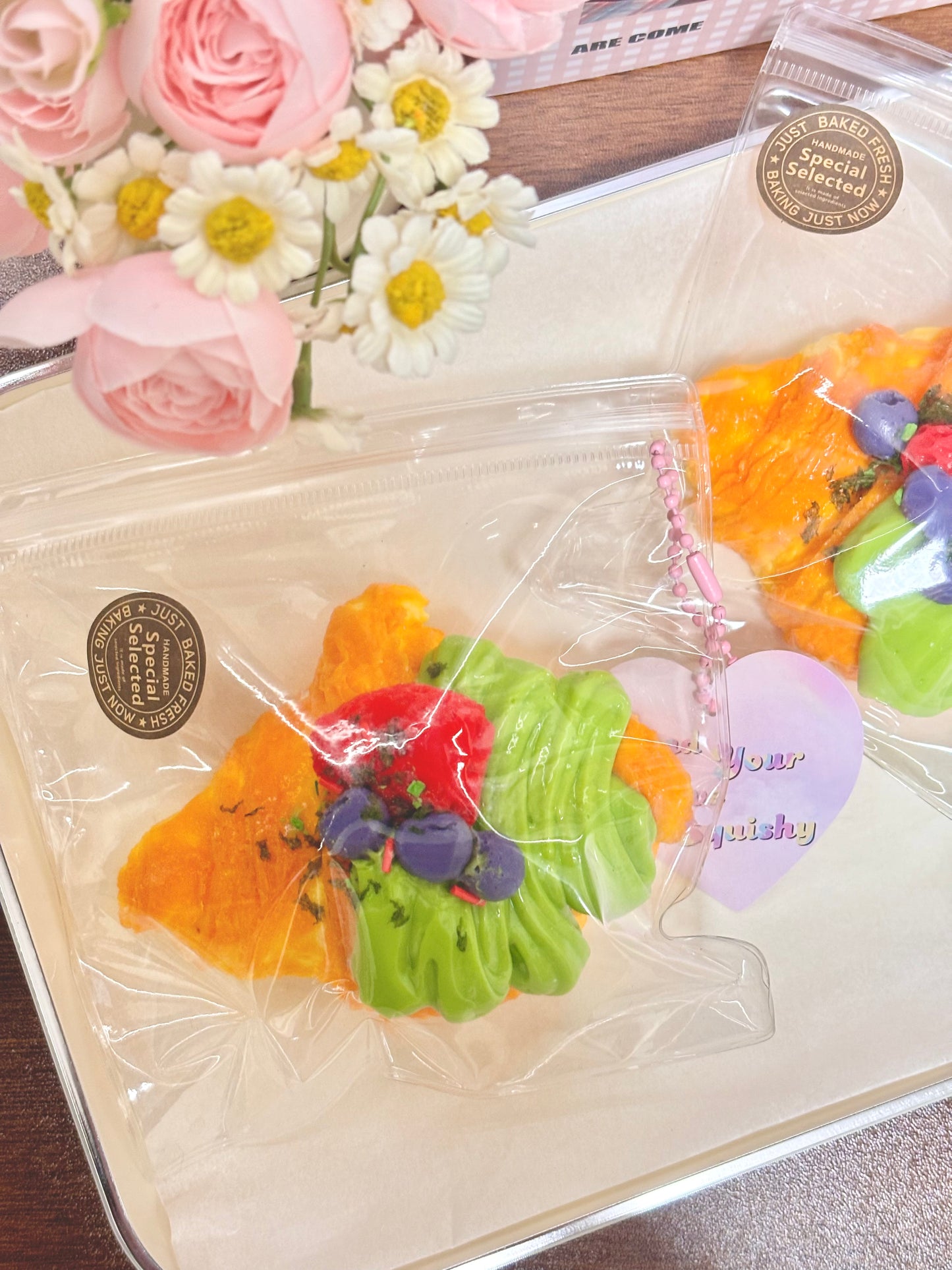 Croissant Taba Squishy Toy