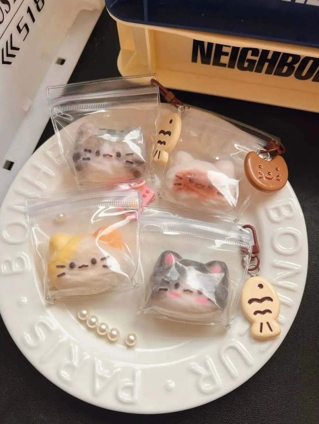 Cute Cat Head Taba Squishy Toy - Find Your Love