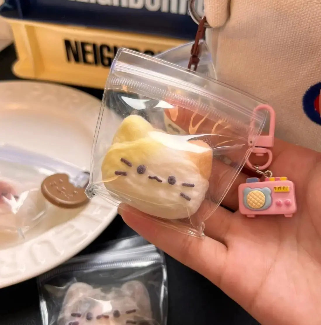 Cute Cat Head Taba Squishy Toy - Find Your Love