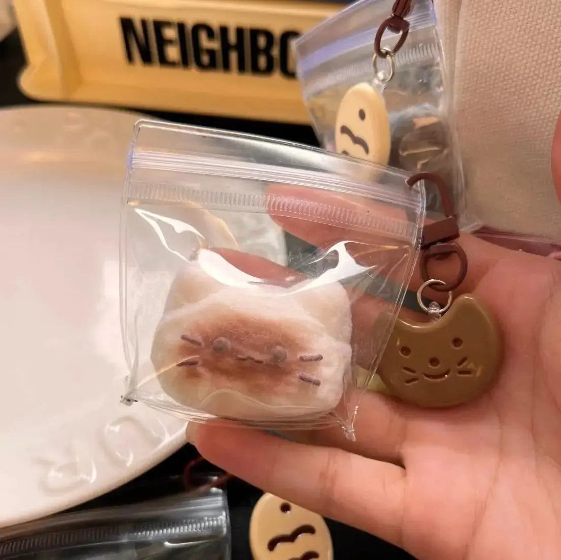 Cute Cat Head Taba Squishy Toy - Find Your Love