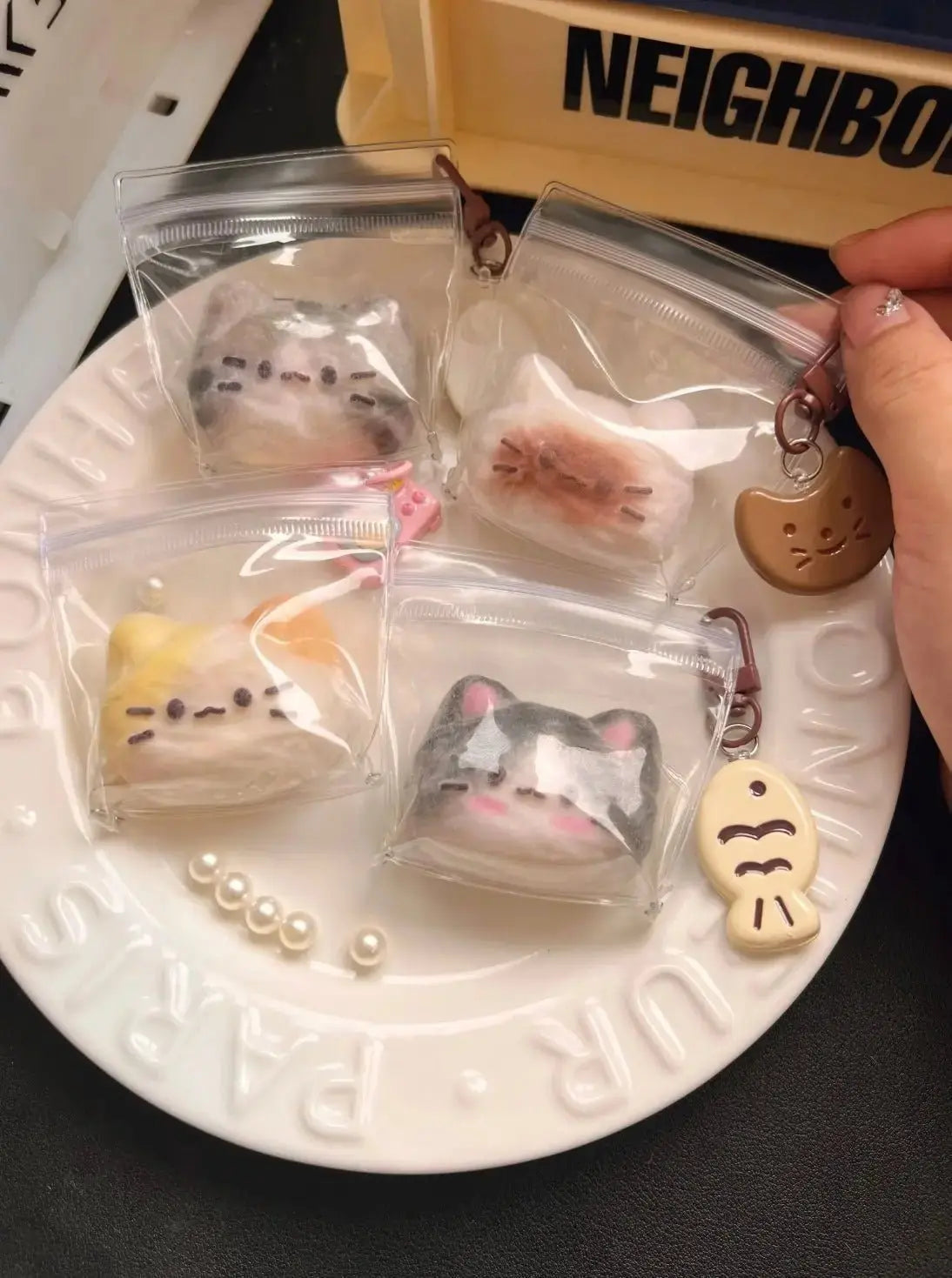 Cute Cat Head Taba Squishy Toy - Find Your Love