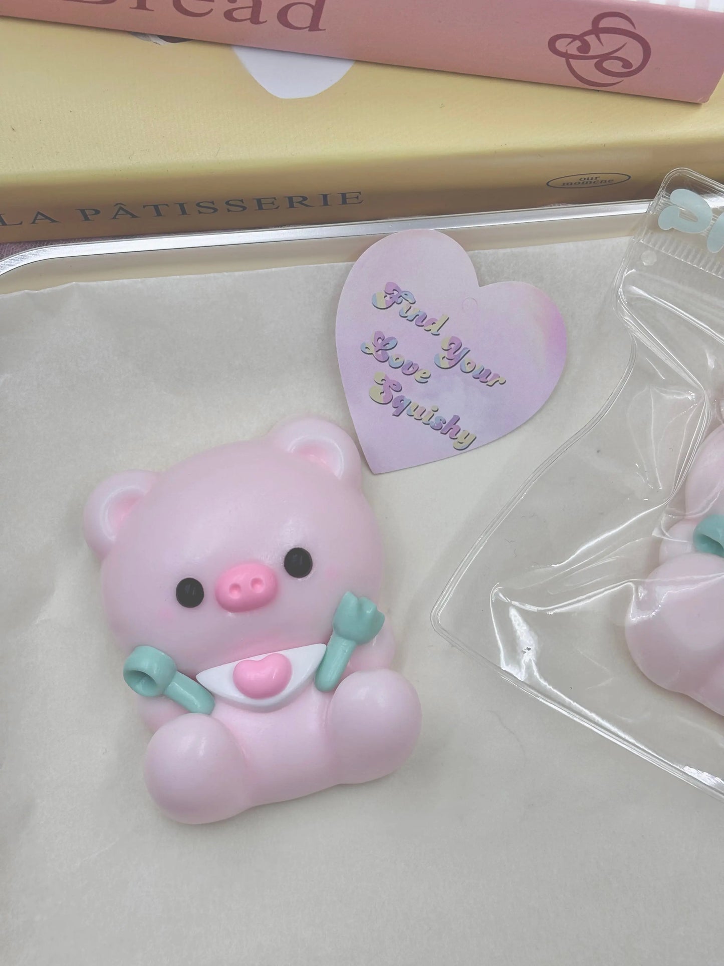 Hungry Pig Taba Squishy Toy - Find Your Love