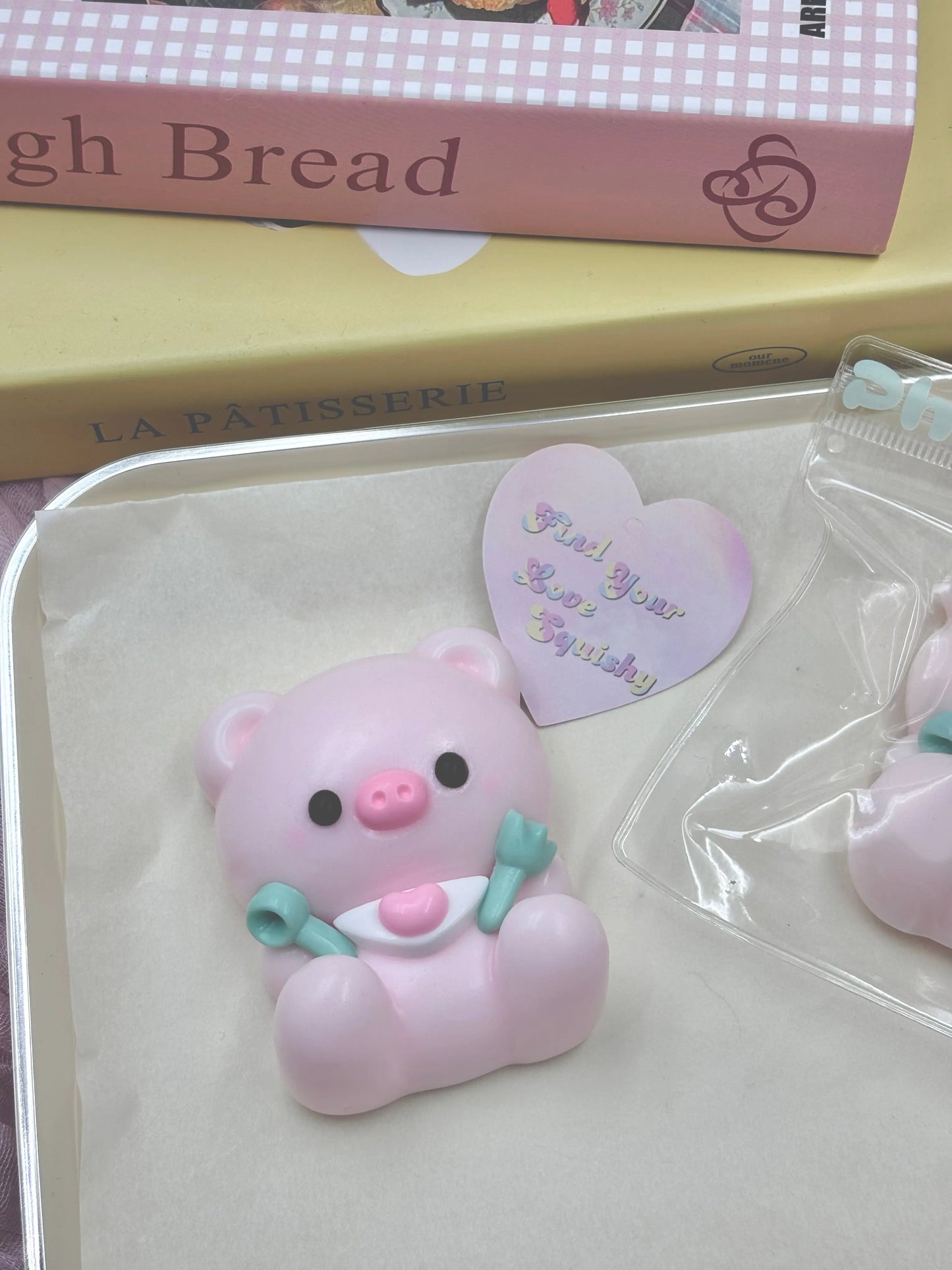Hungry Pig Taba Squishy Toy - Find Your Love