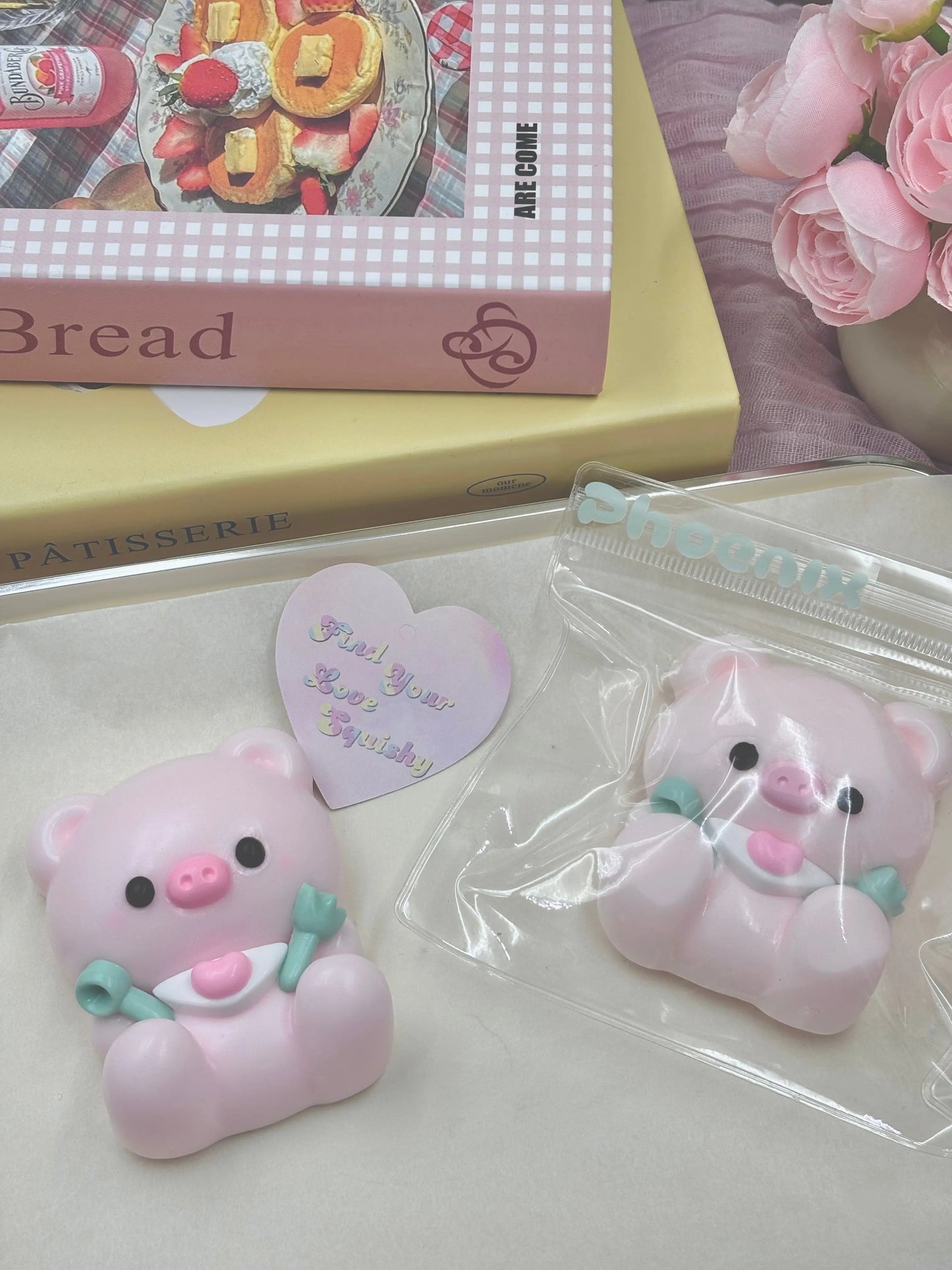 Hungry Pig Taba Squishy Toy - Find Your Love