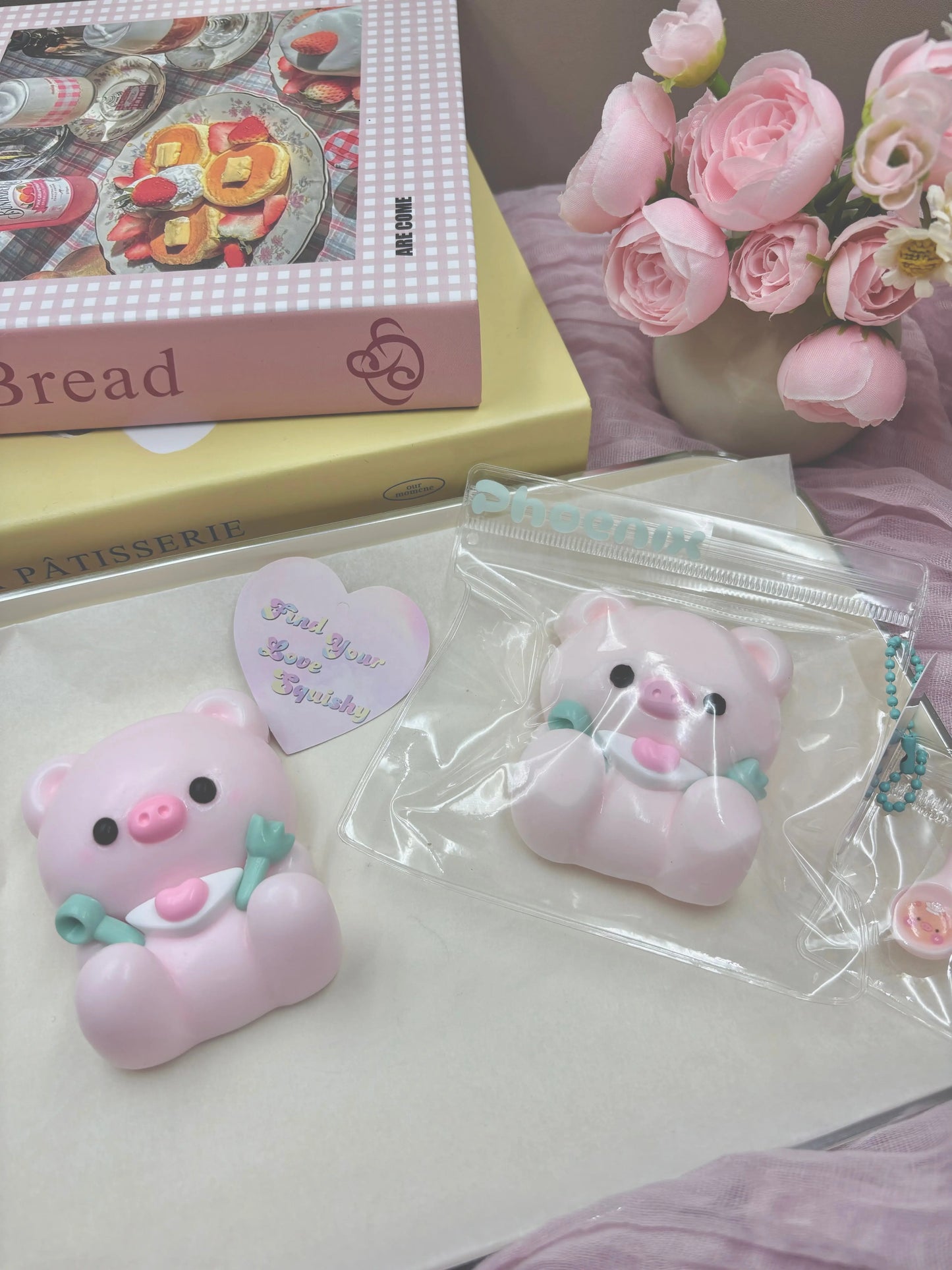 Hungry Pig Taba Squishy Toy - Find Your Love