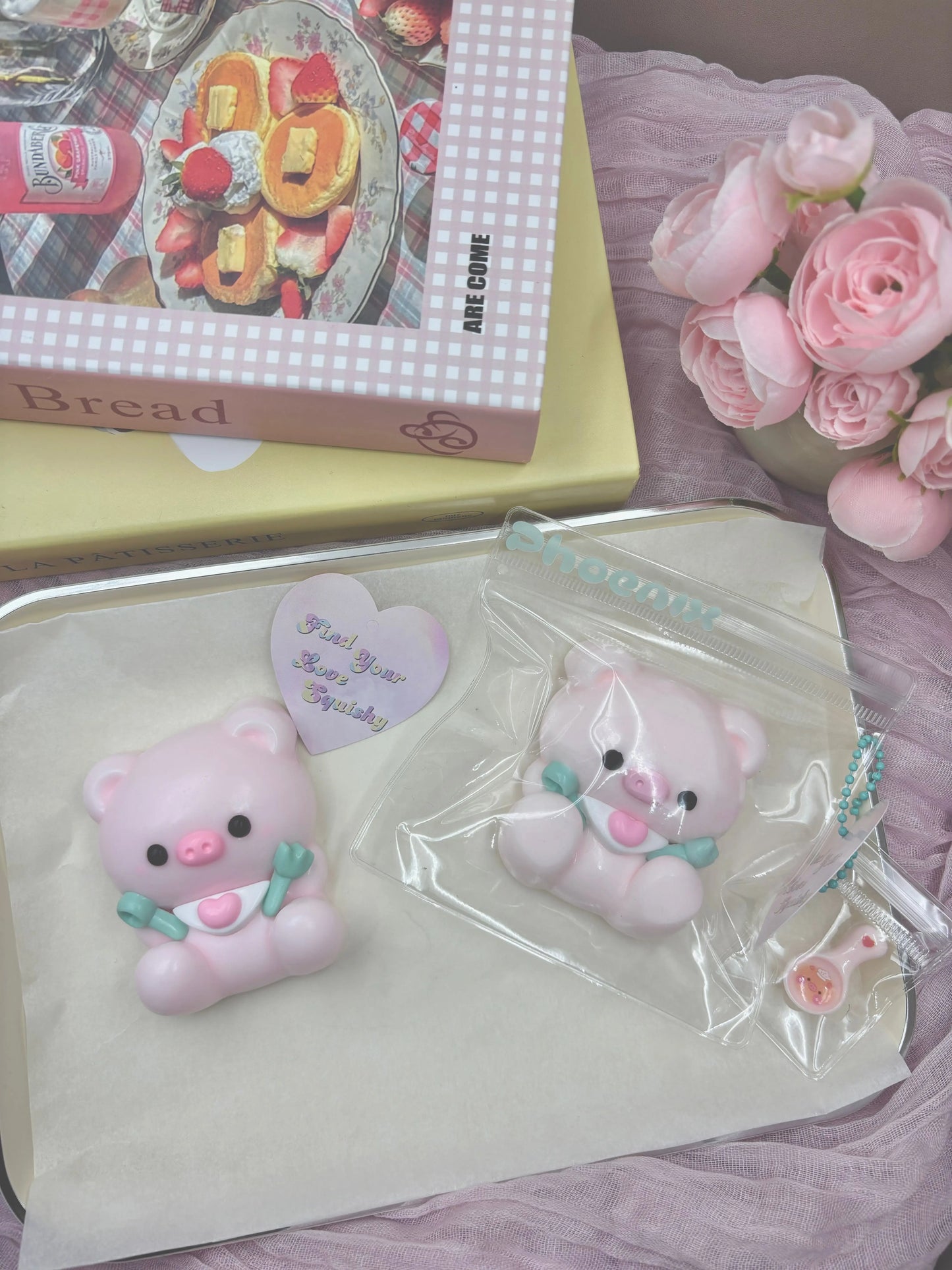 Hungry Pig Taba Squishy Toy - Find Your Love