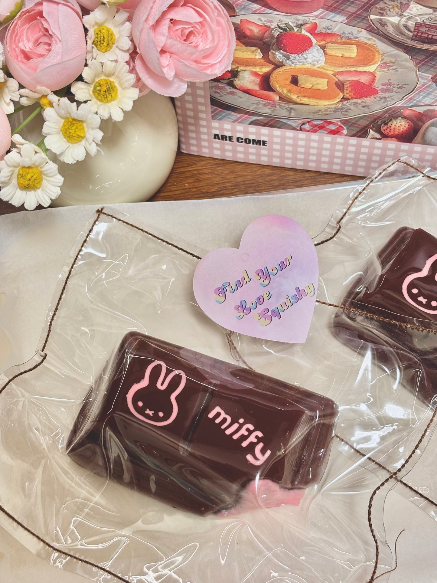 Miffy Chocolate Taba Squishy Toy