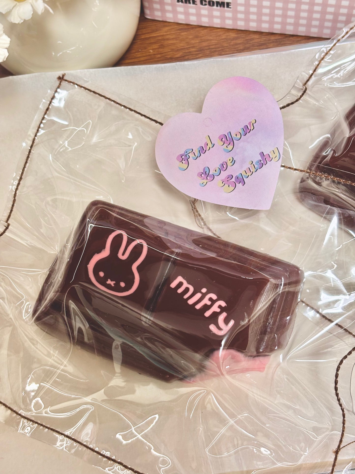 Miffy Chocolate Taba Squishy Toy