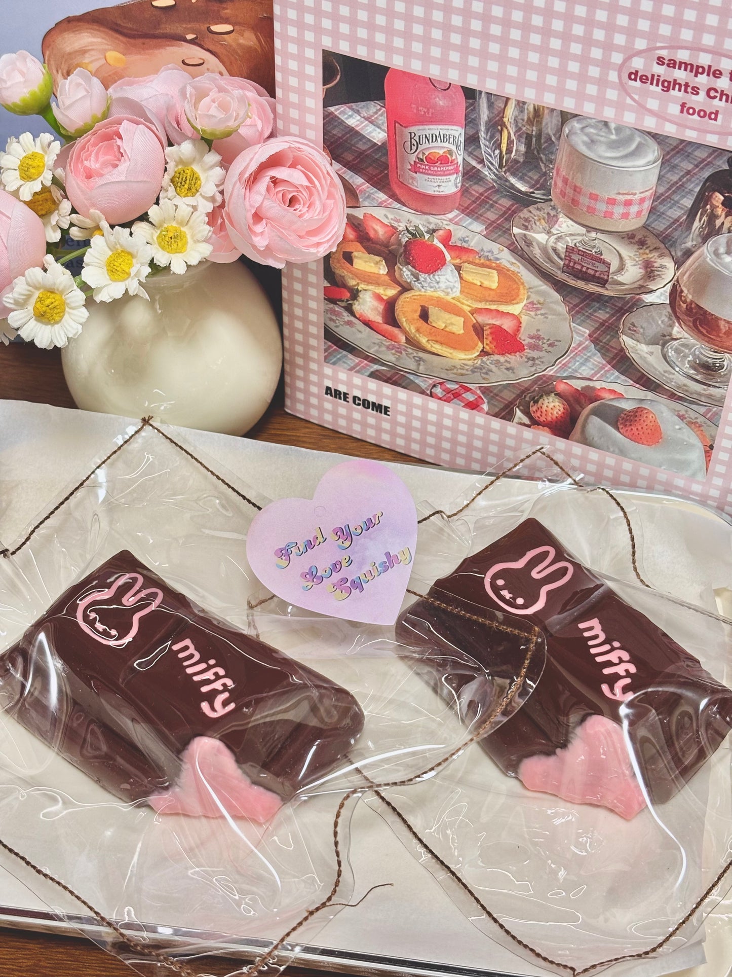 Miffy Chocolate Taba Squishy Toy