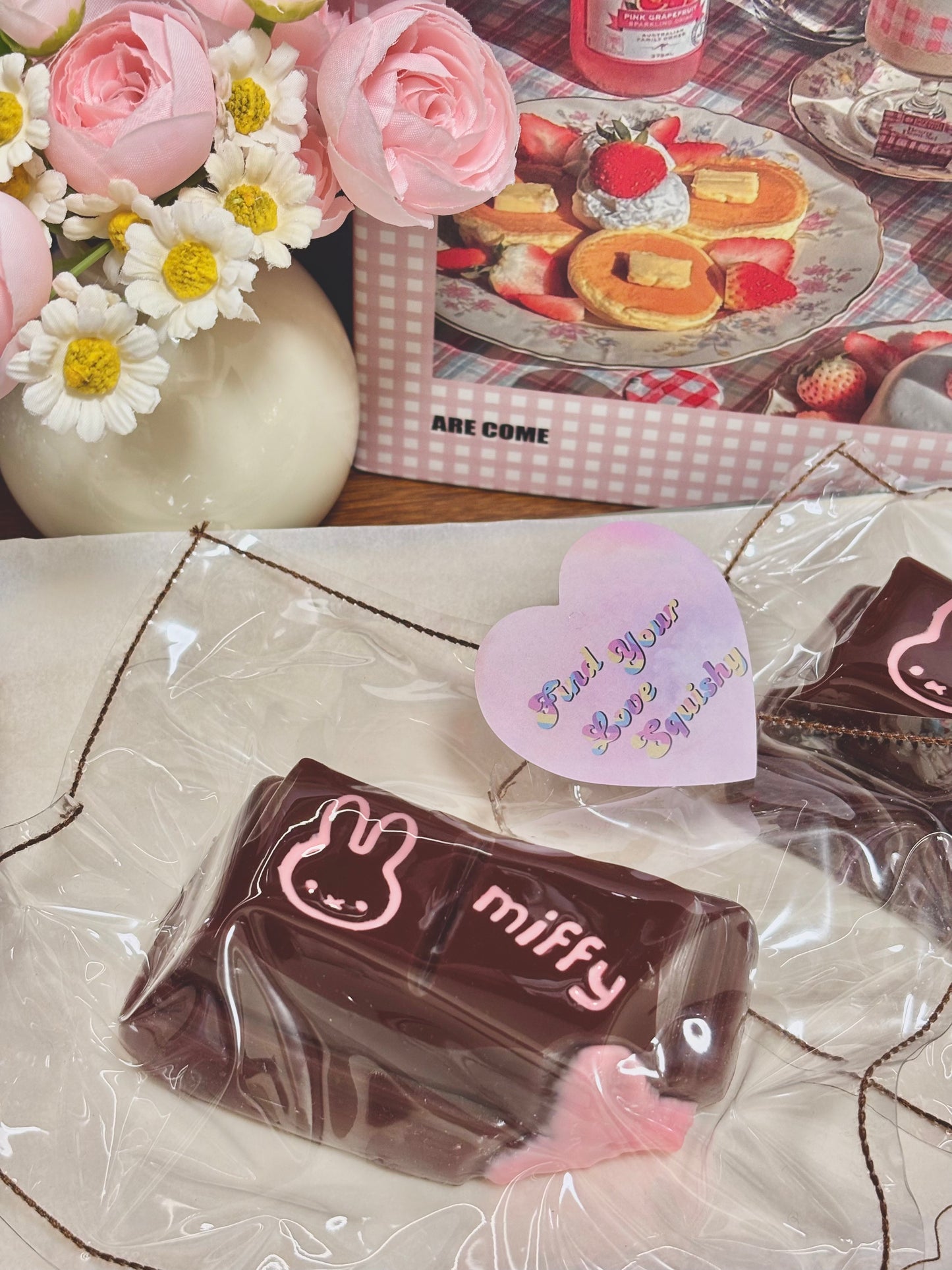 Miffy Chocolate Taba Squishy Toy