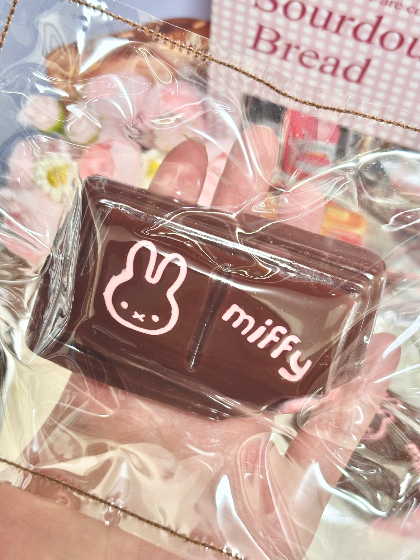 Miffy Chocolate Taba Squishy Toy