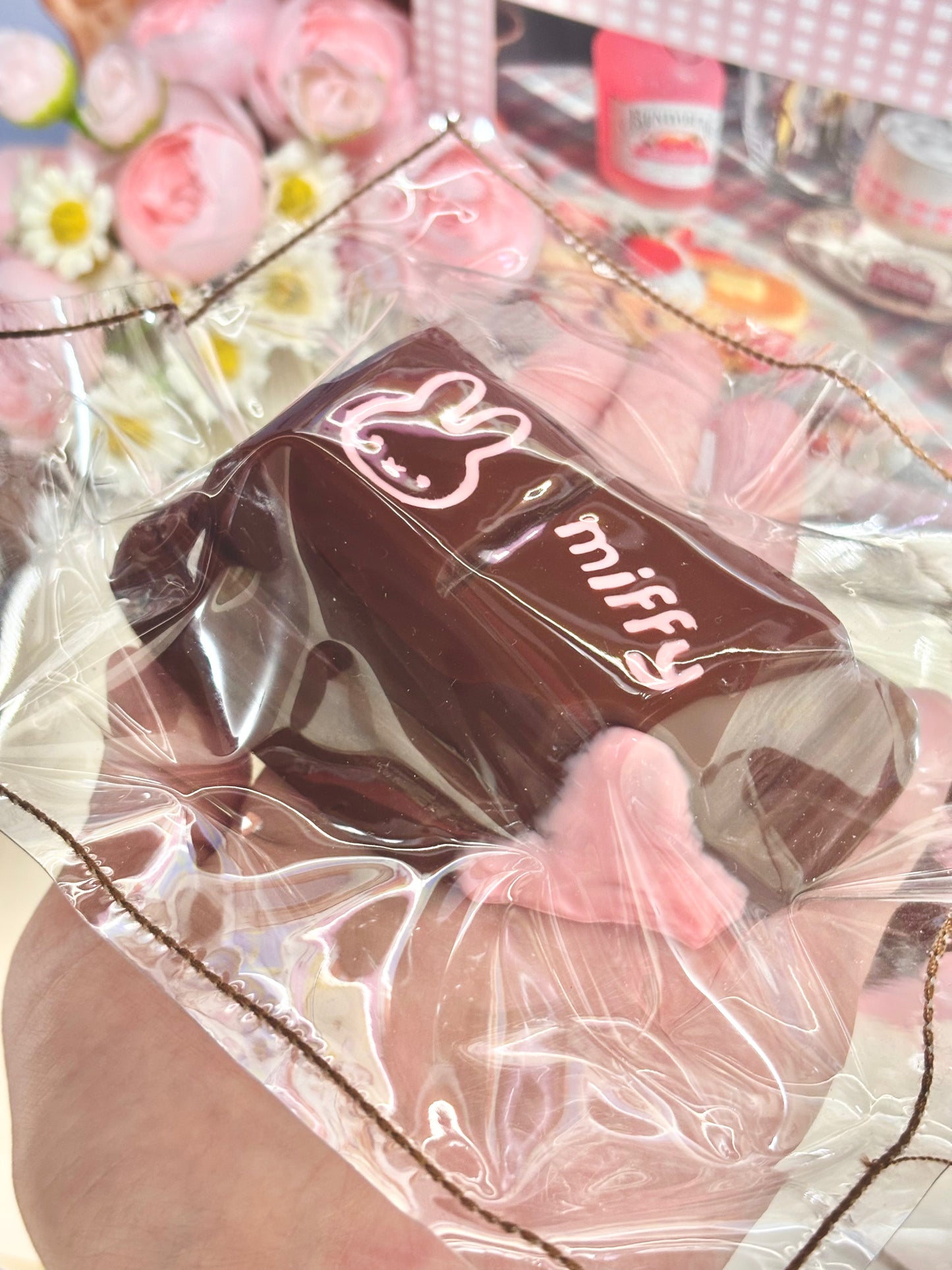 Miffy Chocolate Taba Squishy Toy