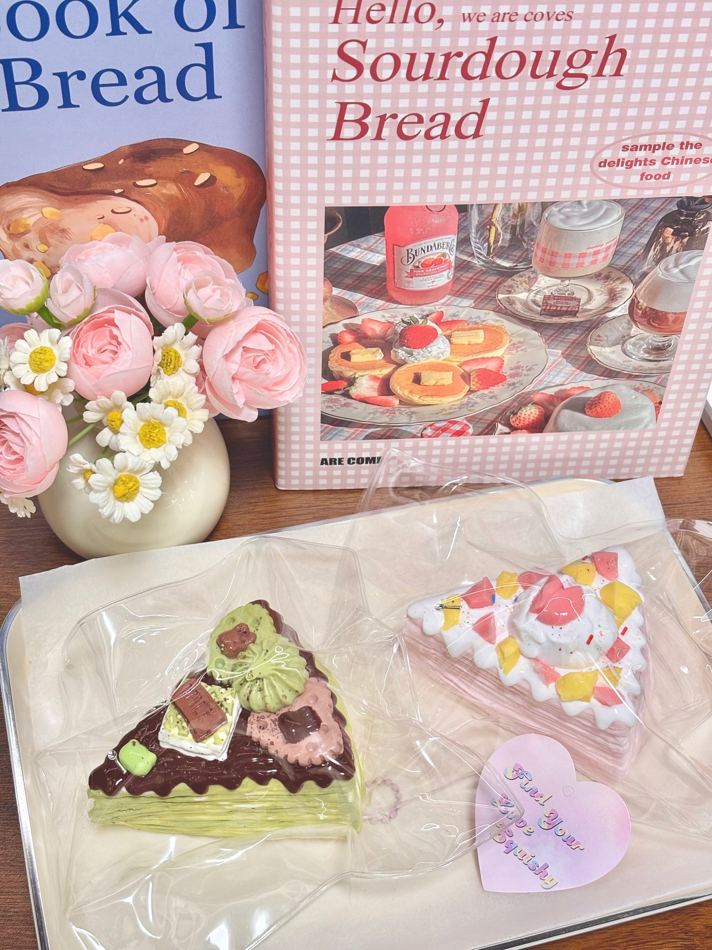 Mille Crepe Cake Taba Squishy Toy