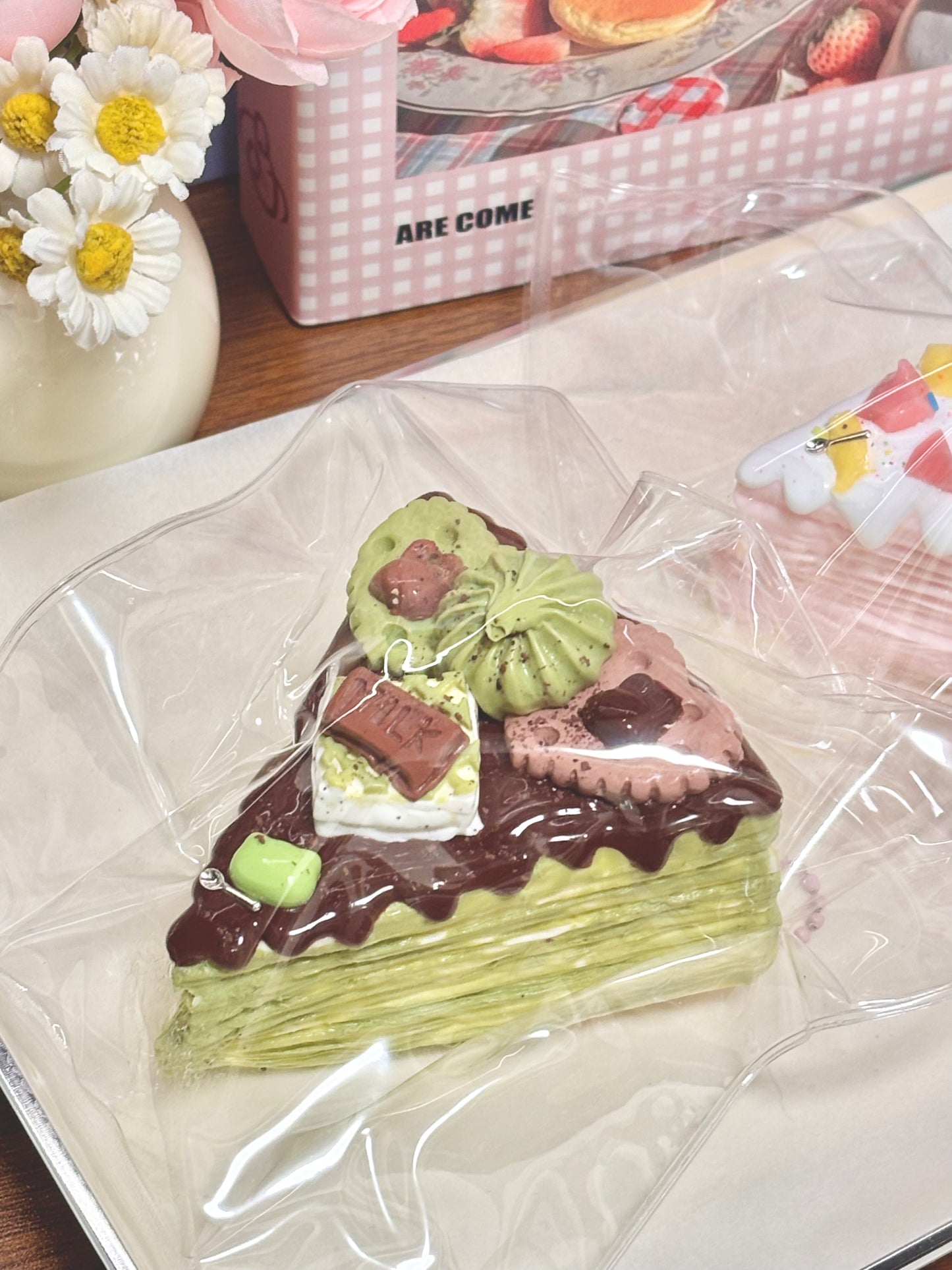 Mille Crepe Cake Taba Squishy Toy
