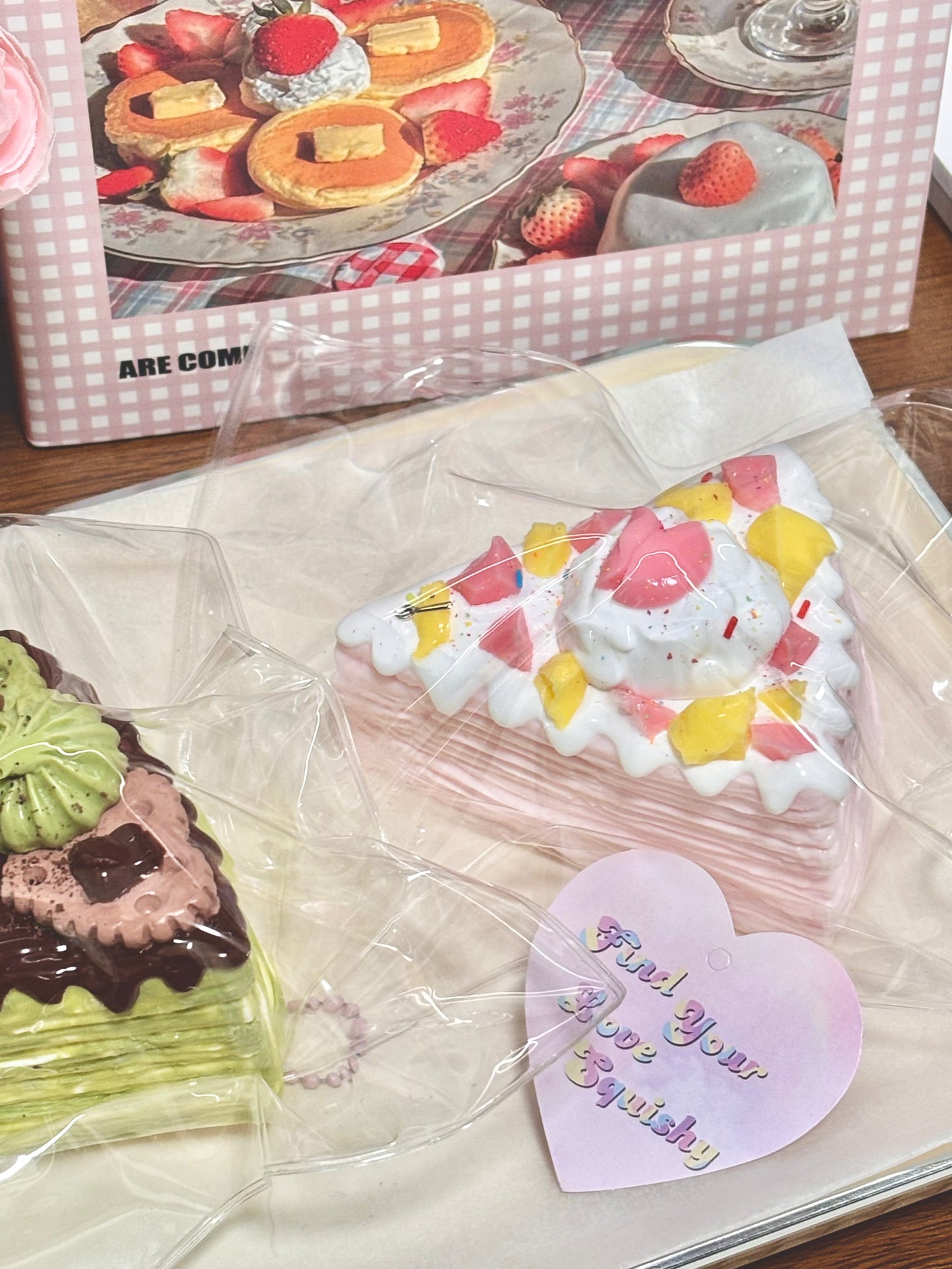 Mille Crepe Cake Taba Squishy Toy