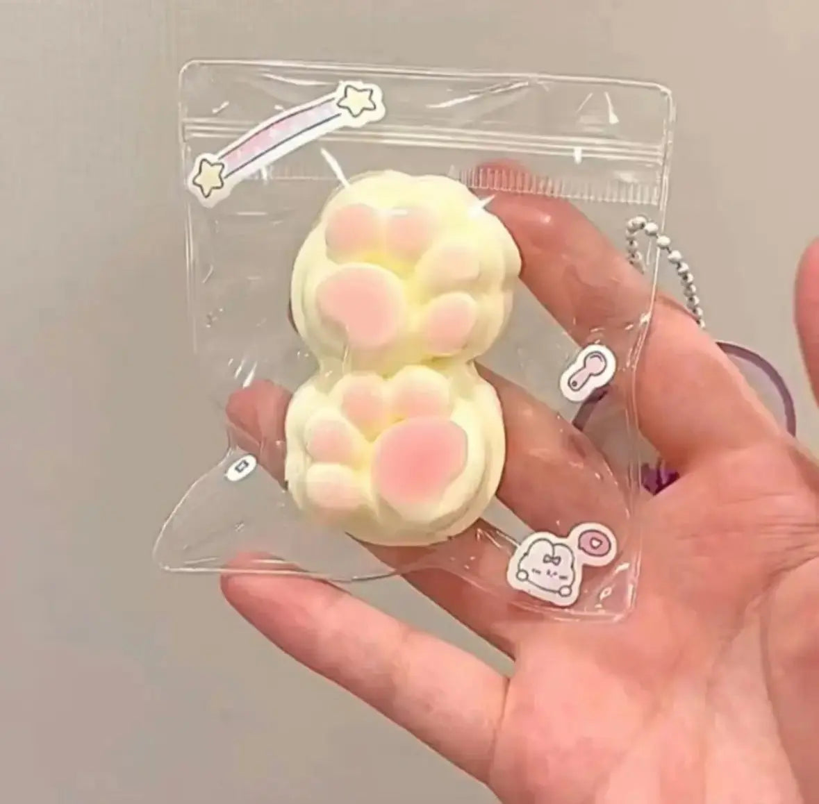 Mini Cat Paw Taba Squishy Toy (2pcs) - Find Your Love