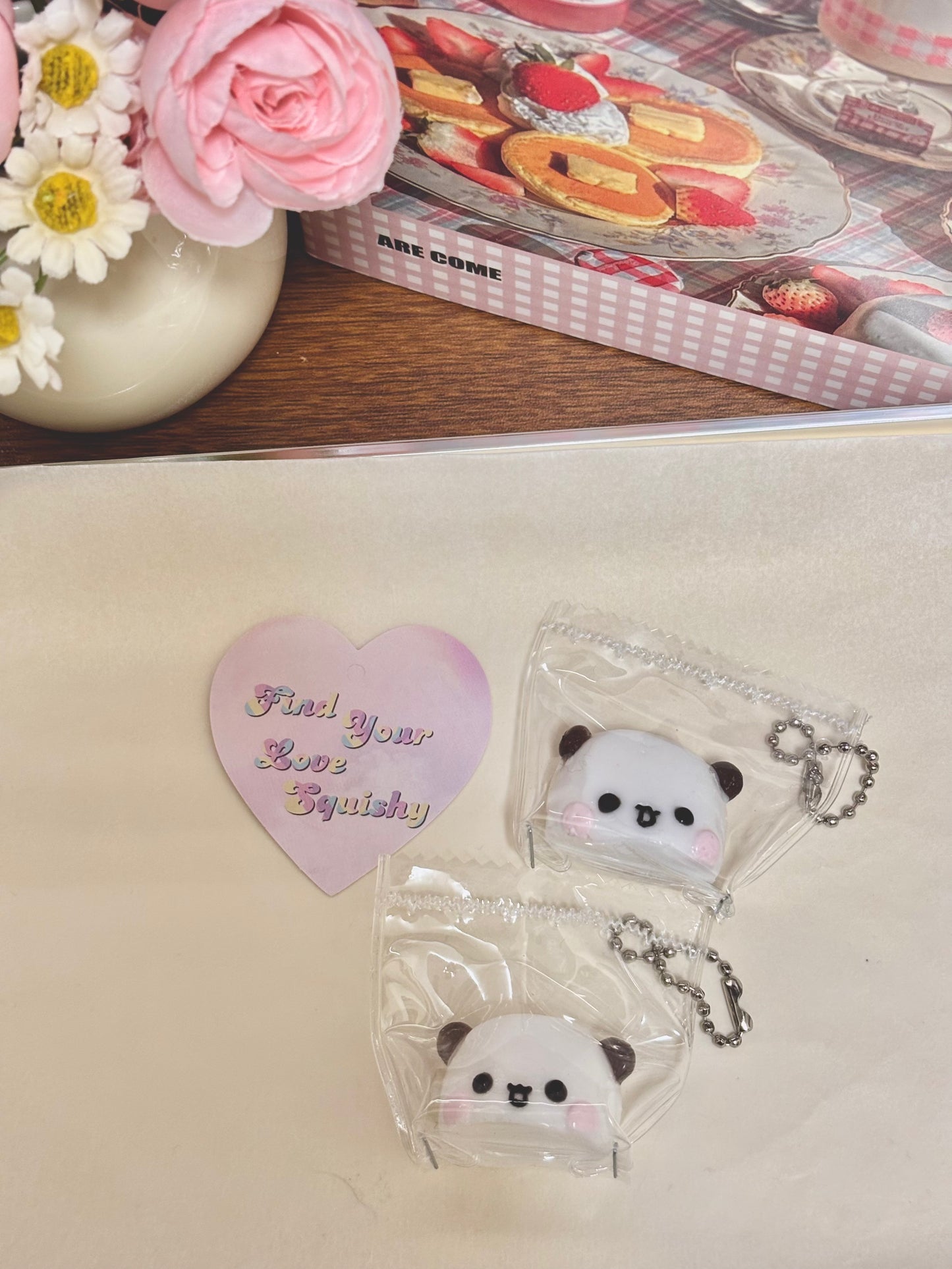 Mini Panda Taba Squishy Toy