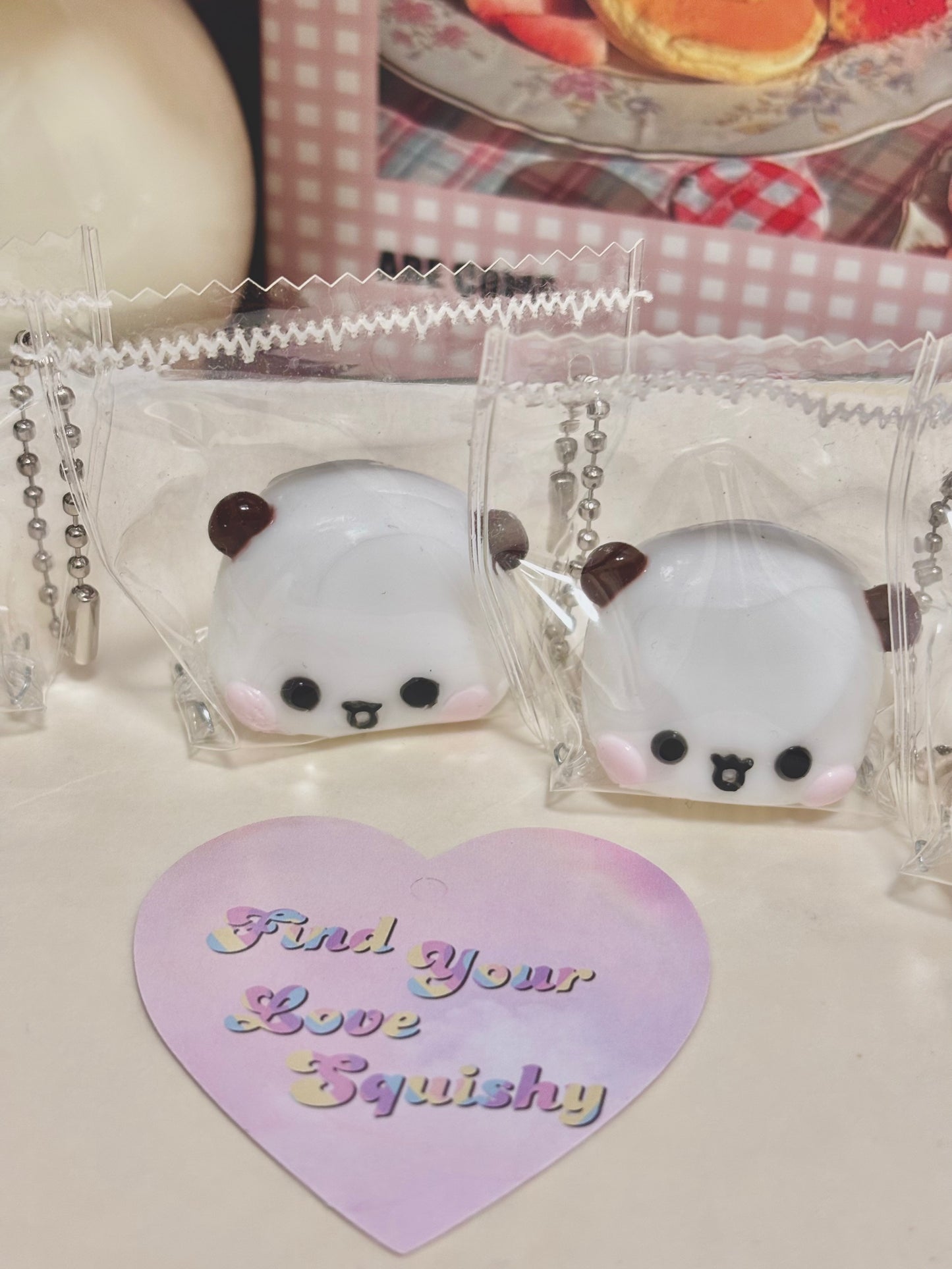 Mini Panda Taba Squishy Toy