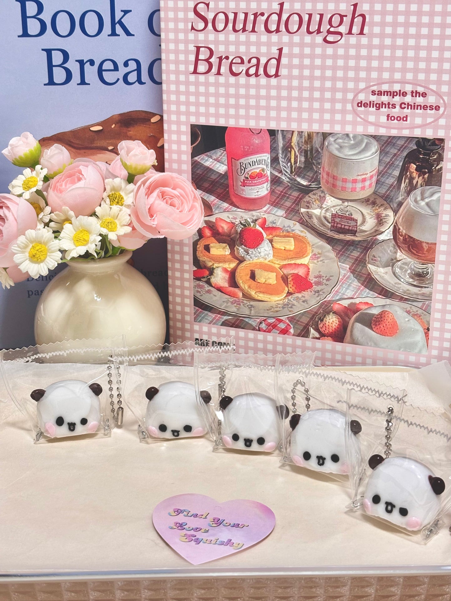 Mini Panda Taba Squishy Toy