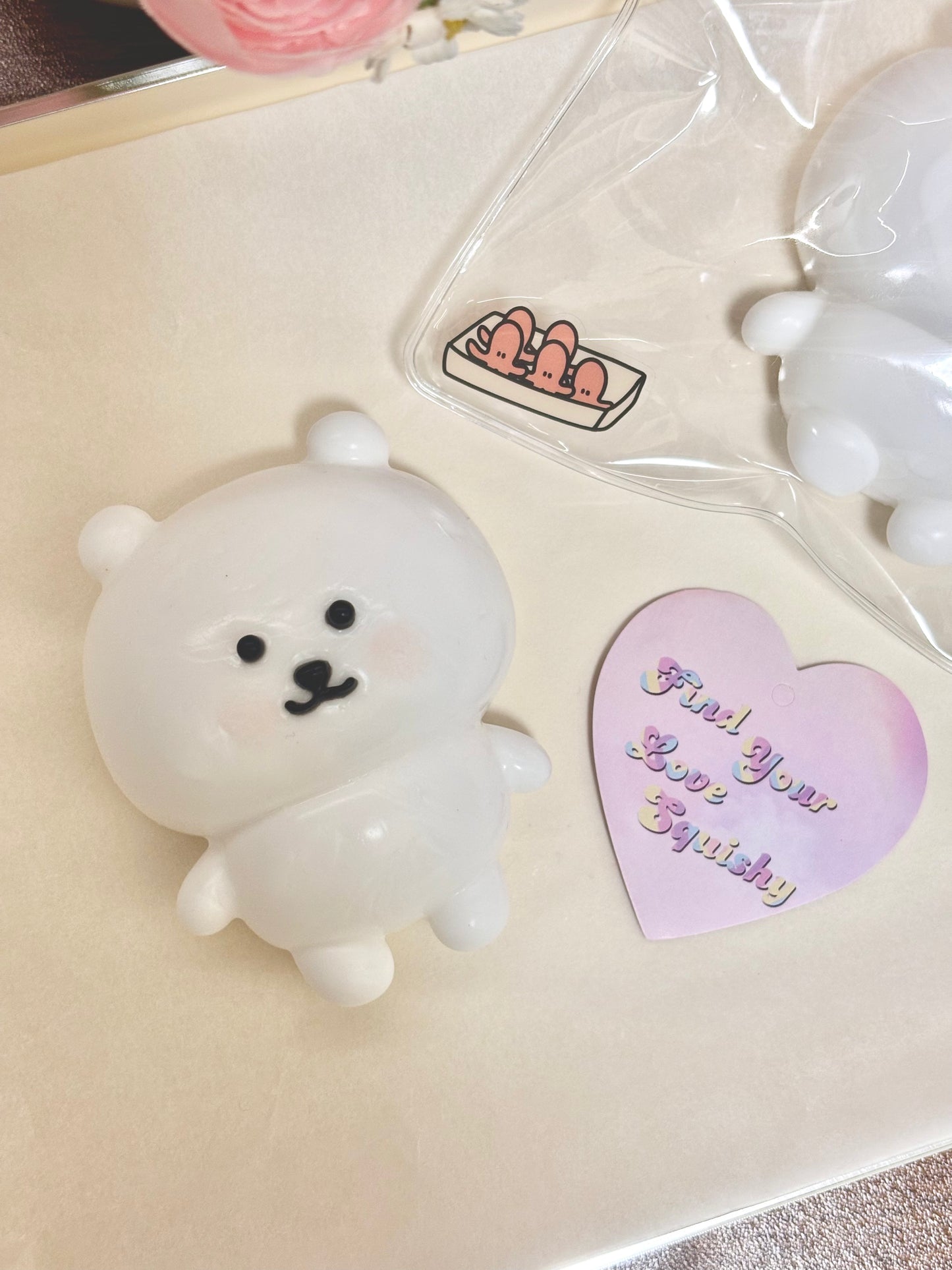 Nagano Kuma Taba Squishy Toy