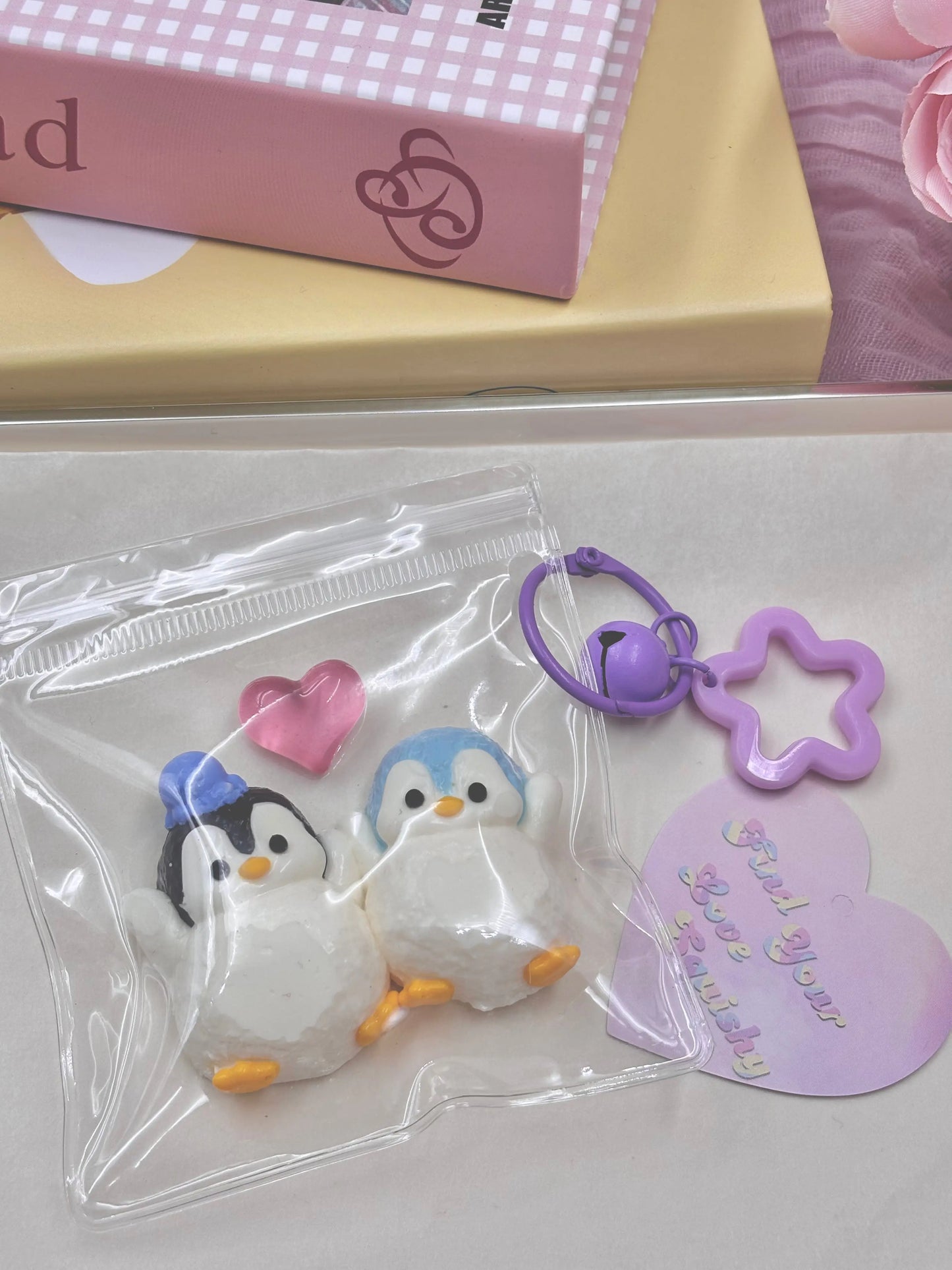 Penguin Friends Taba Squishy Toy - Find Your Love