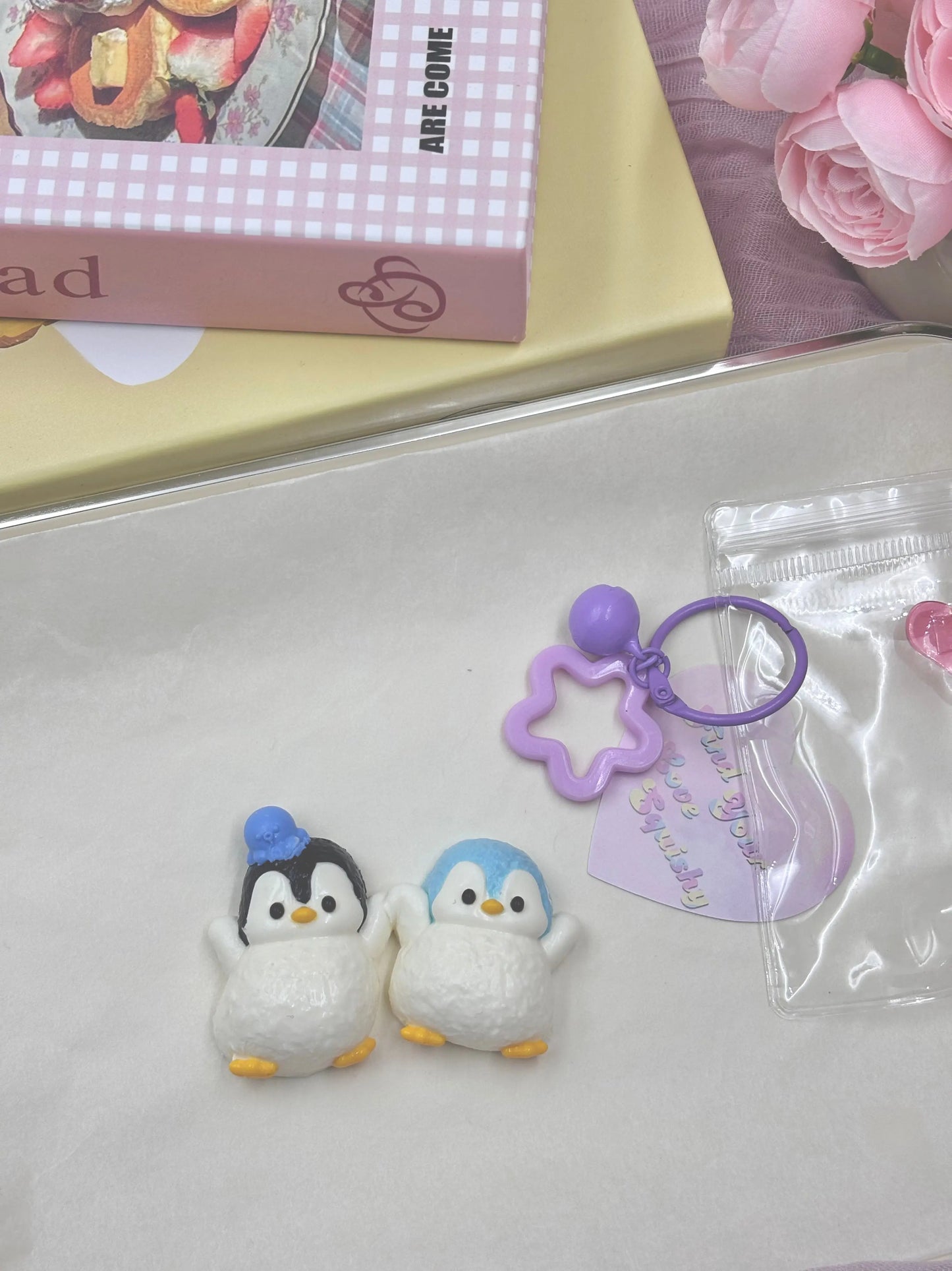 Penguin Friends Taba Squishy Toy - Find Your Love