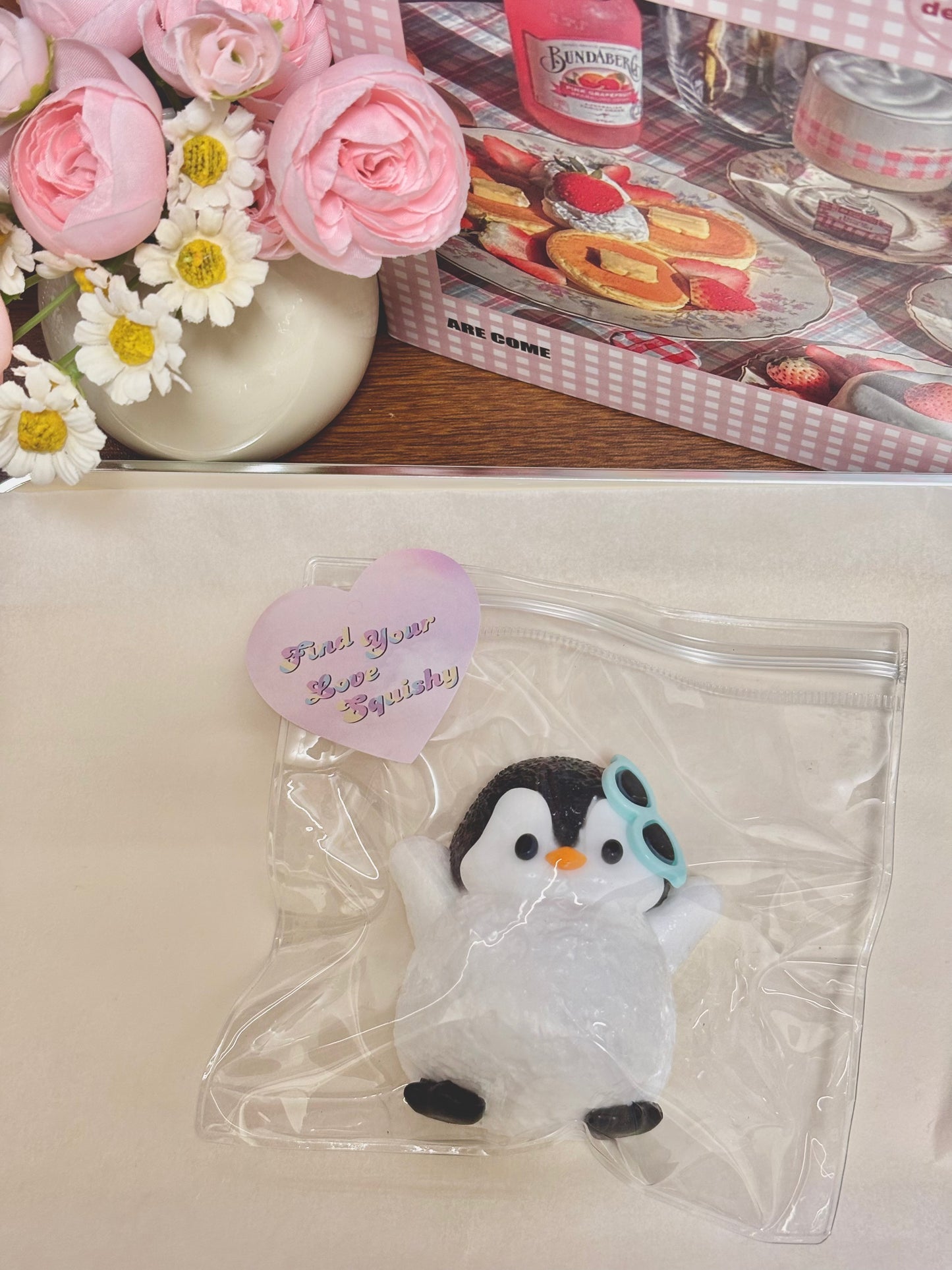Penguin Taba Squishy Toy Find Your Love Squishy