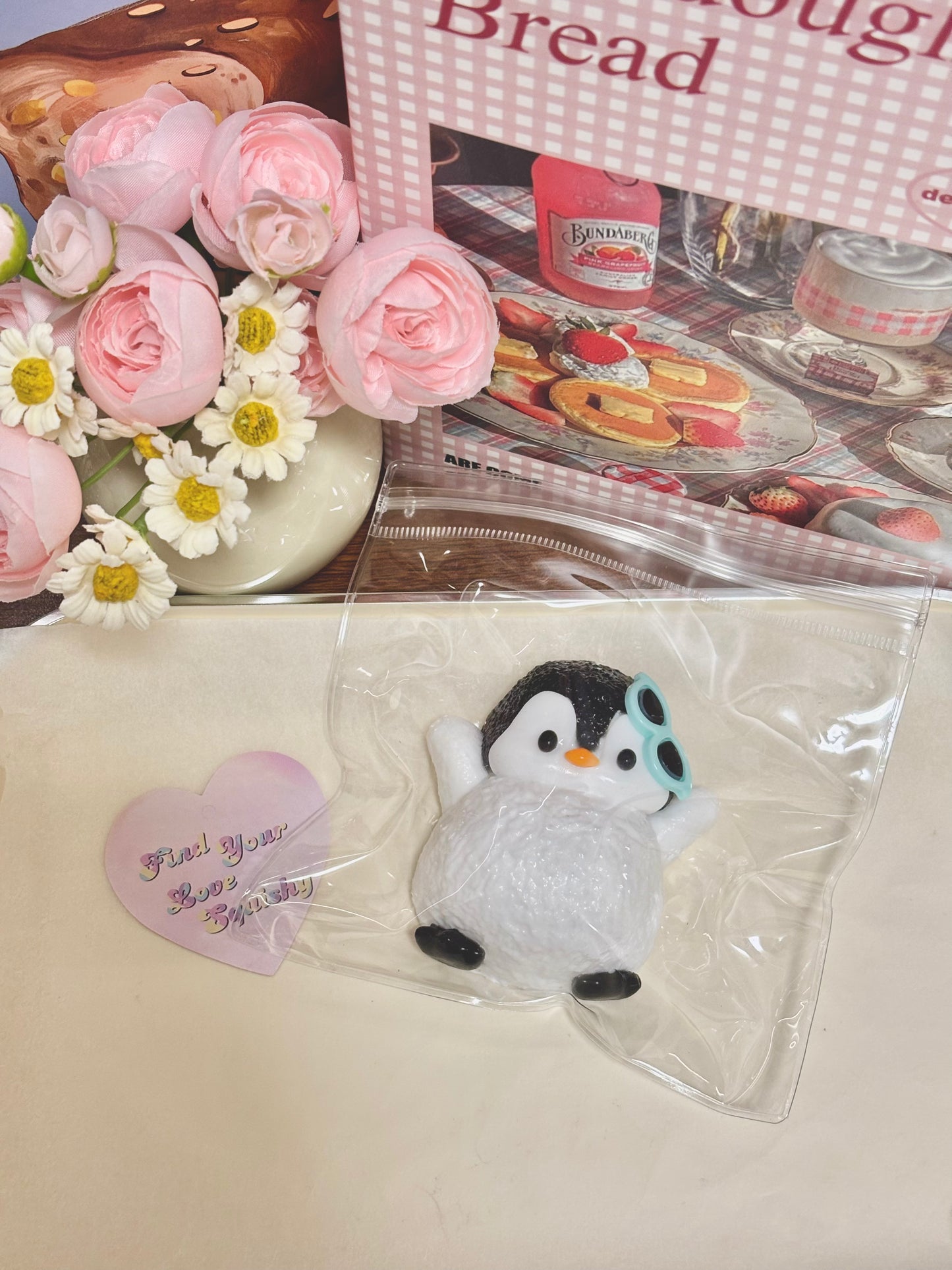 Penguin Taba Squishy Toy Find Your Love Squishy