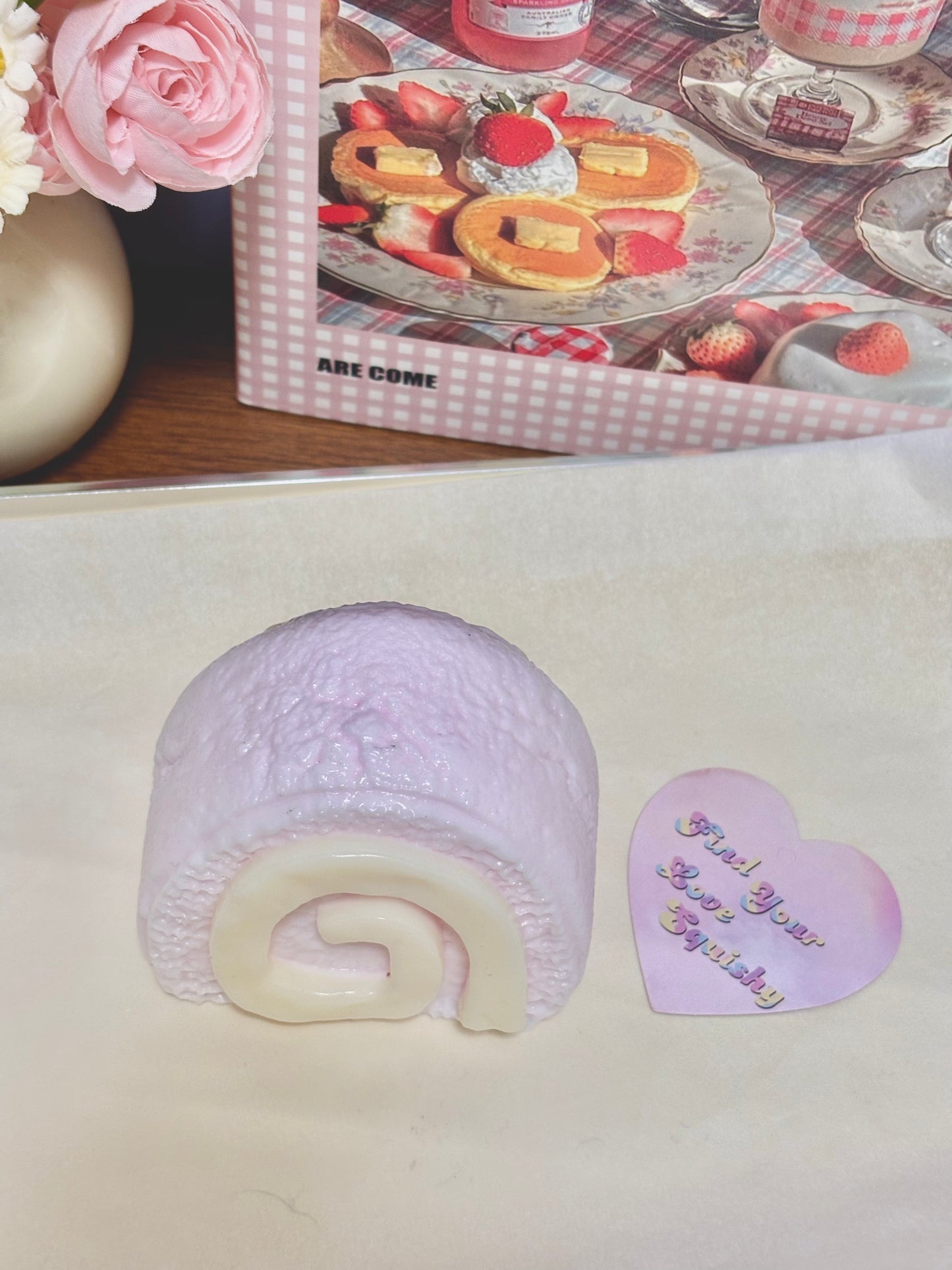 Swiss Roll Taba Squishy Toy