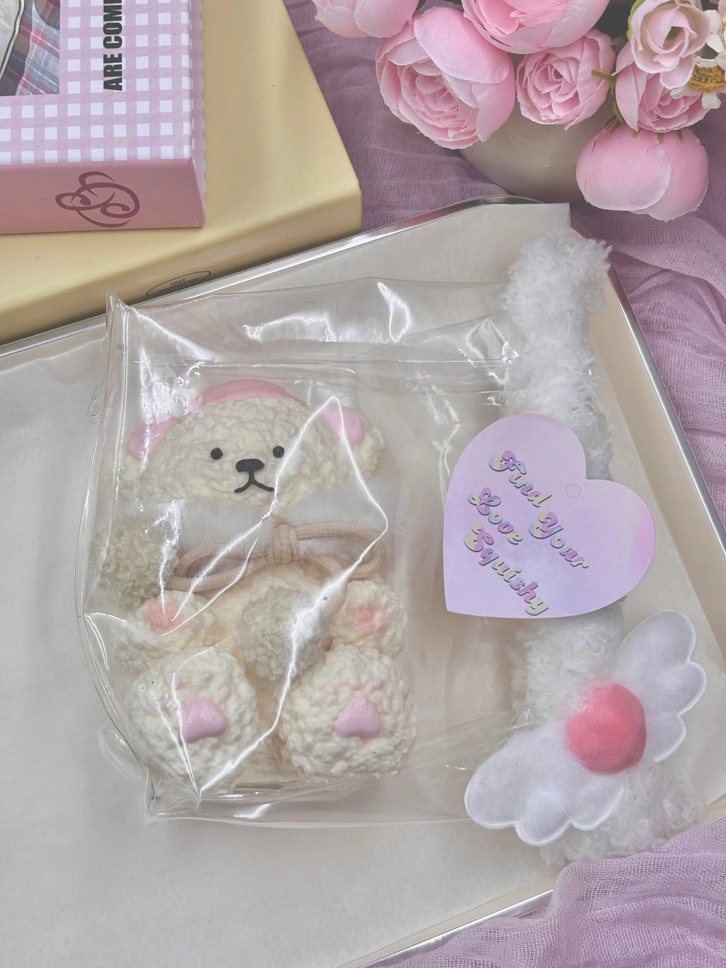 Teddy Bear Taba Squishy Toy - Find Your Love