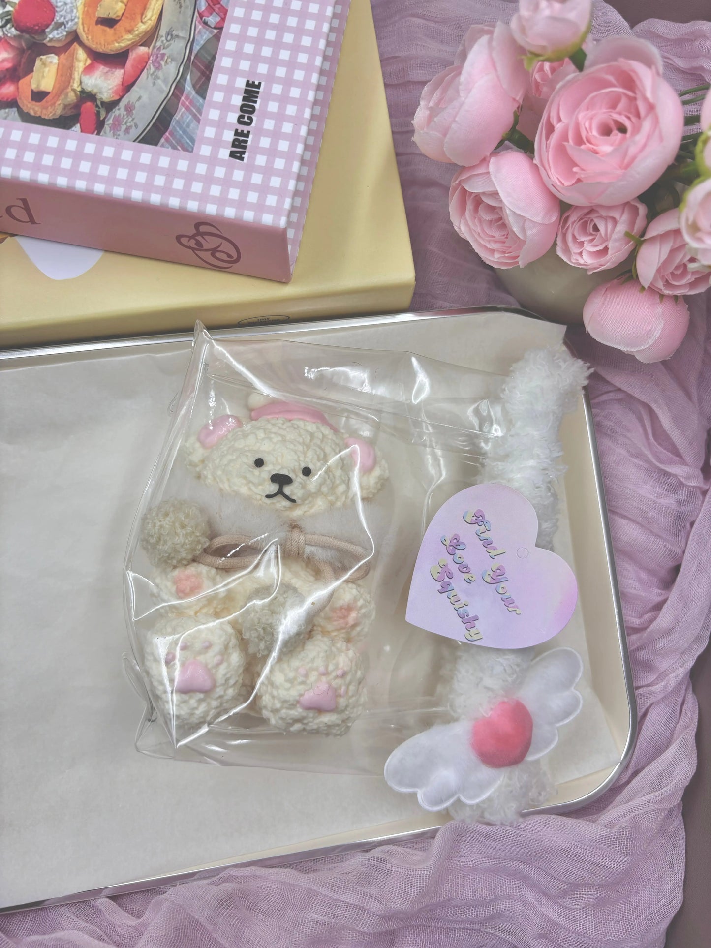 Teddy Bear Taba Squishy Toy - Find Your Love