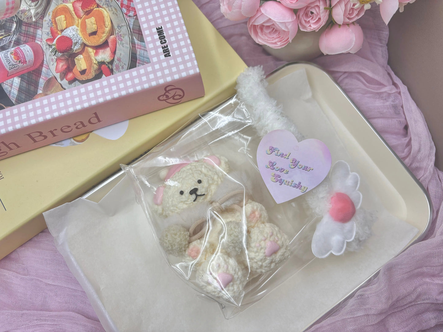Teddy Bear Taba Squishy Toy - Find Your Love