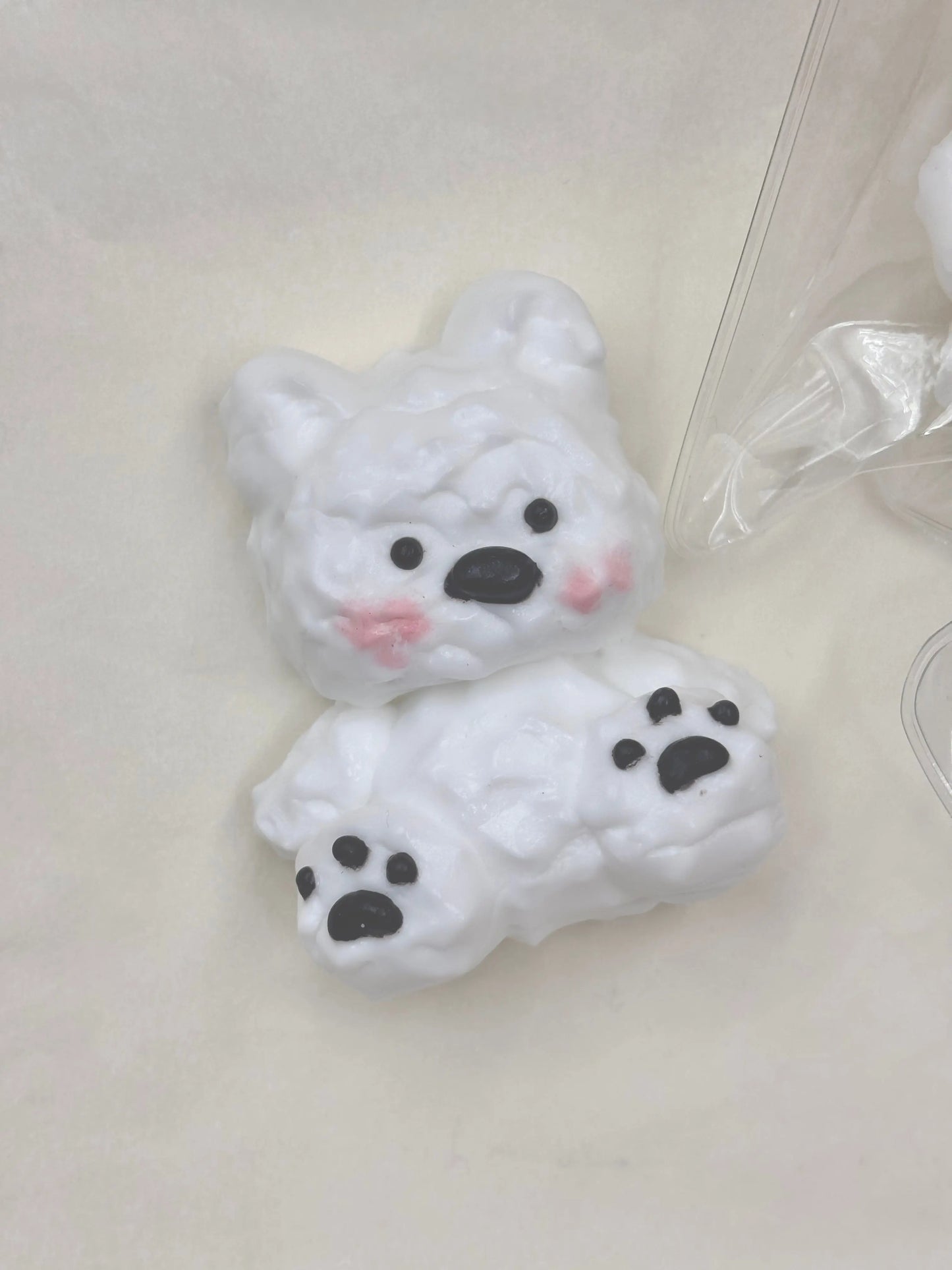White Dog Taba Squishy Toy - Find Your Love