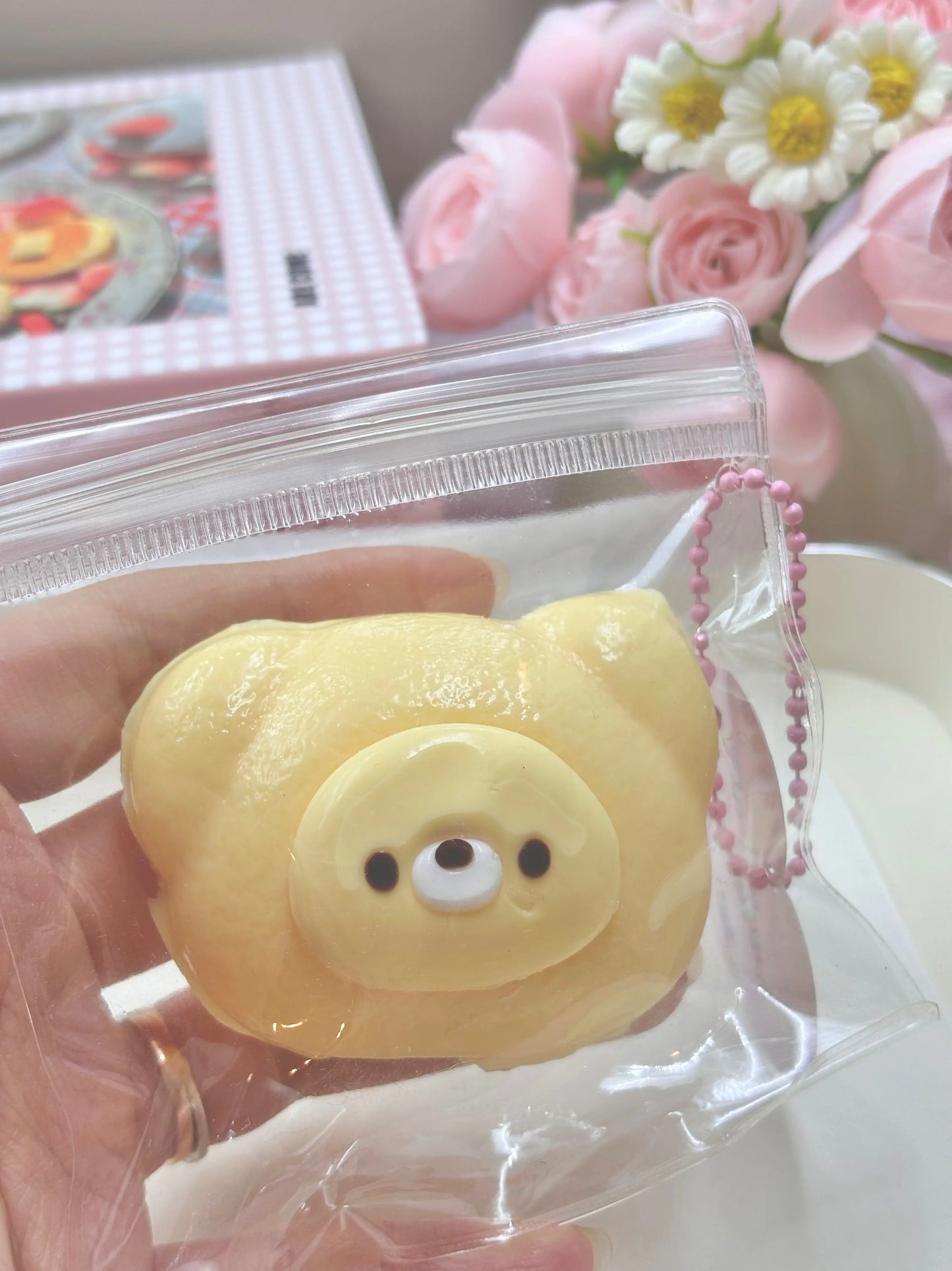 Yellow Bear Taba Squishy Toy - Find Your Love