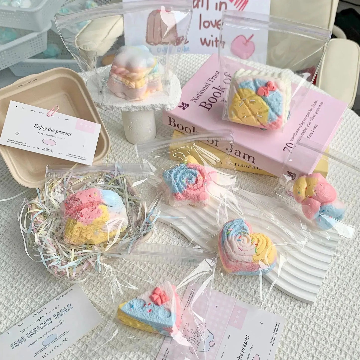 Candy Cake Dessert Series Taba Squishy Toy - Find Your Love