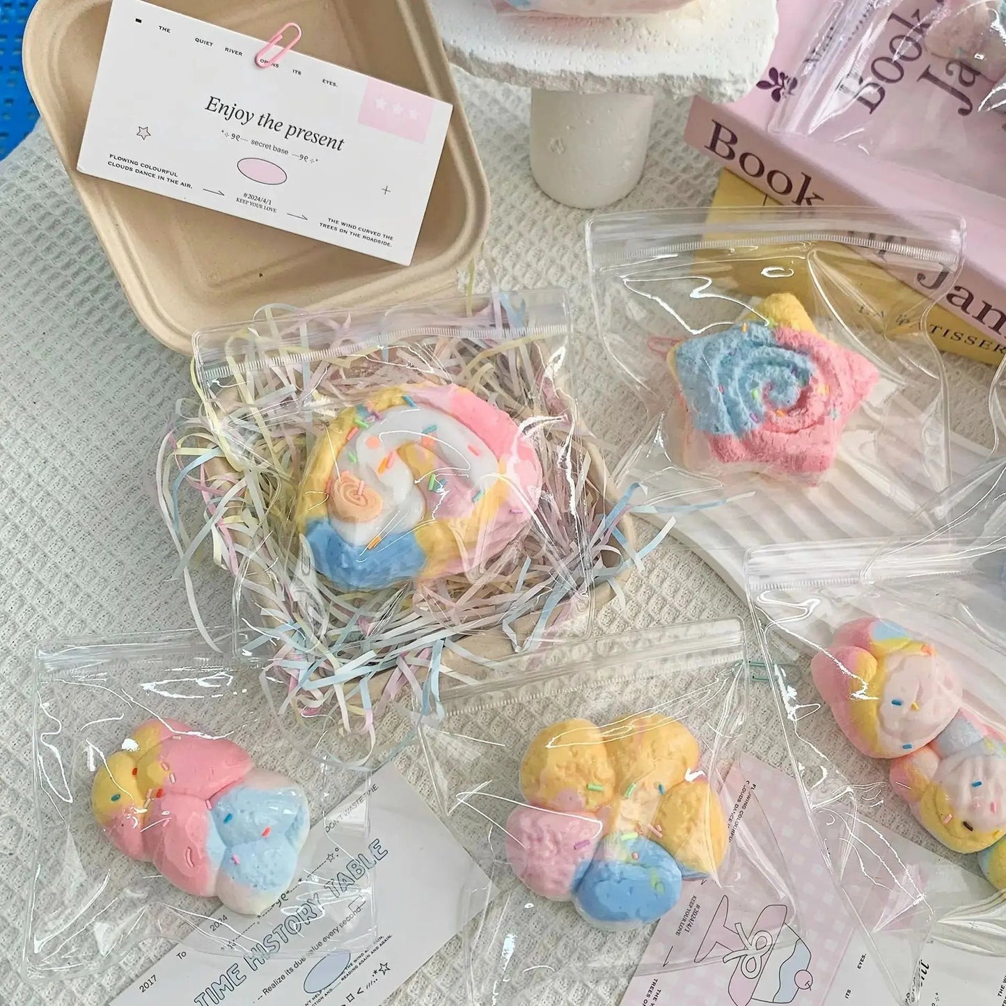 Candy Cake Dessert Series Taba Squishy Toy - Find Your Love