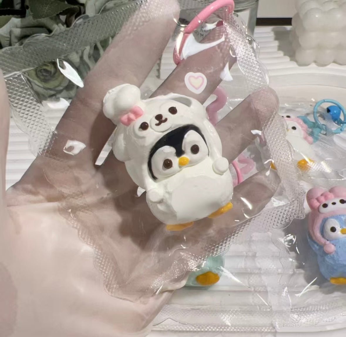 Cartoon Penguin Taba Squishy Toy - Find Your Love Squishy