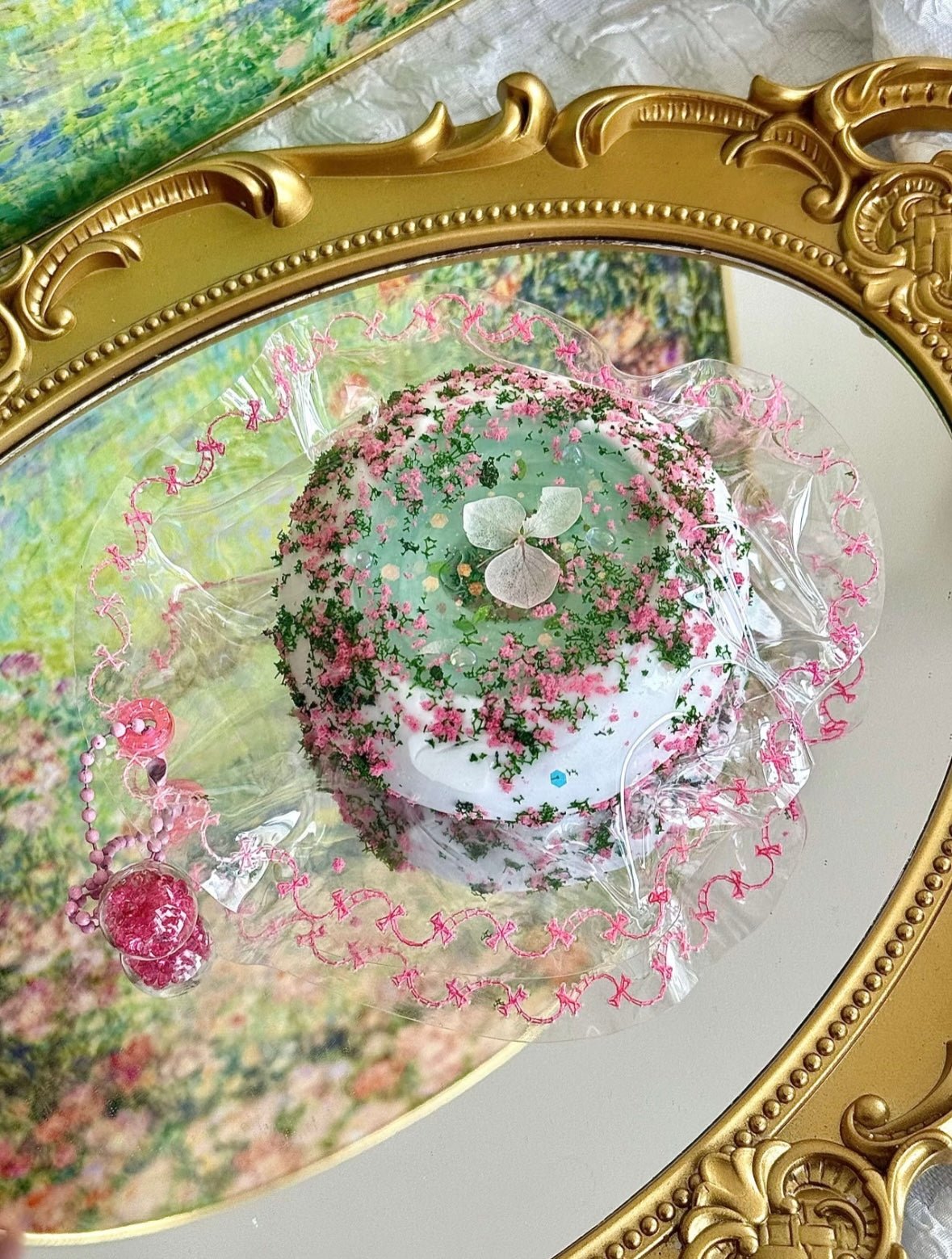 Glitter Gel Flower Pool Squishy Toy - Find Your Love Squishy