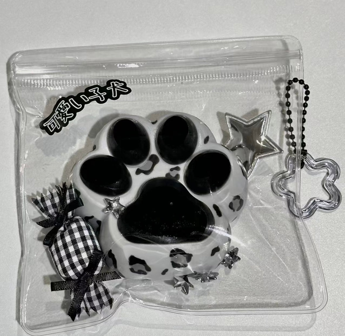Leopard Print Cat Paw Taba Squishy Toy - Find Your Love Squishy