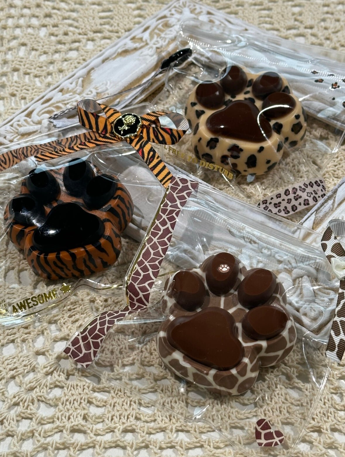 Leopard Print Cat Paw Taba Squishy Toy - Find Your Love Squishy