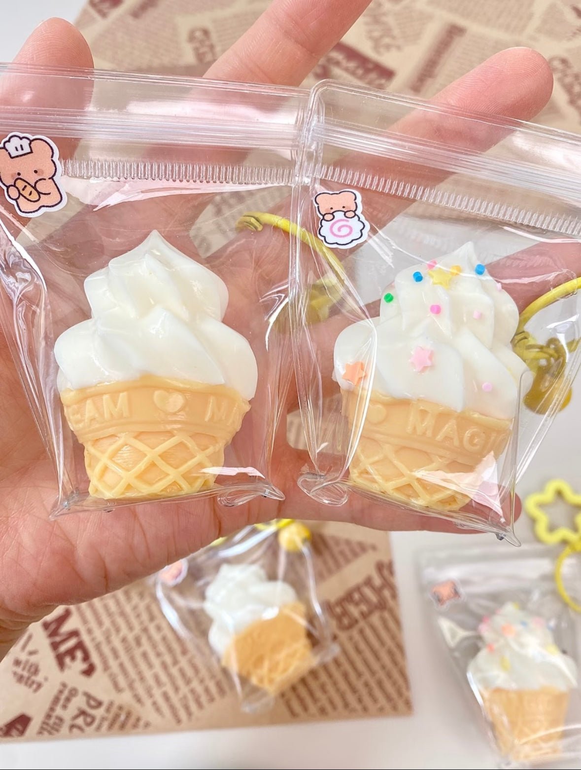 Mini Icecream Taba Squishy Toy - Find Your Love