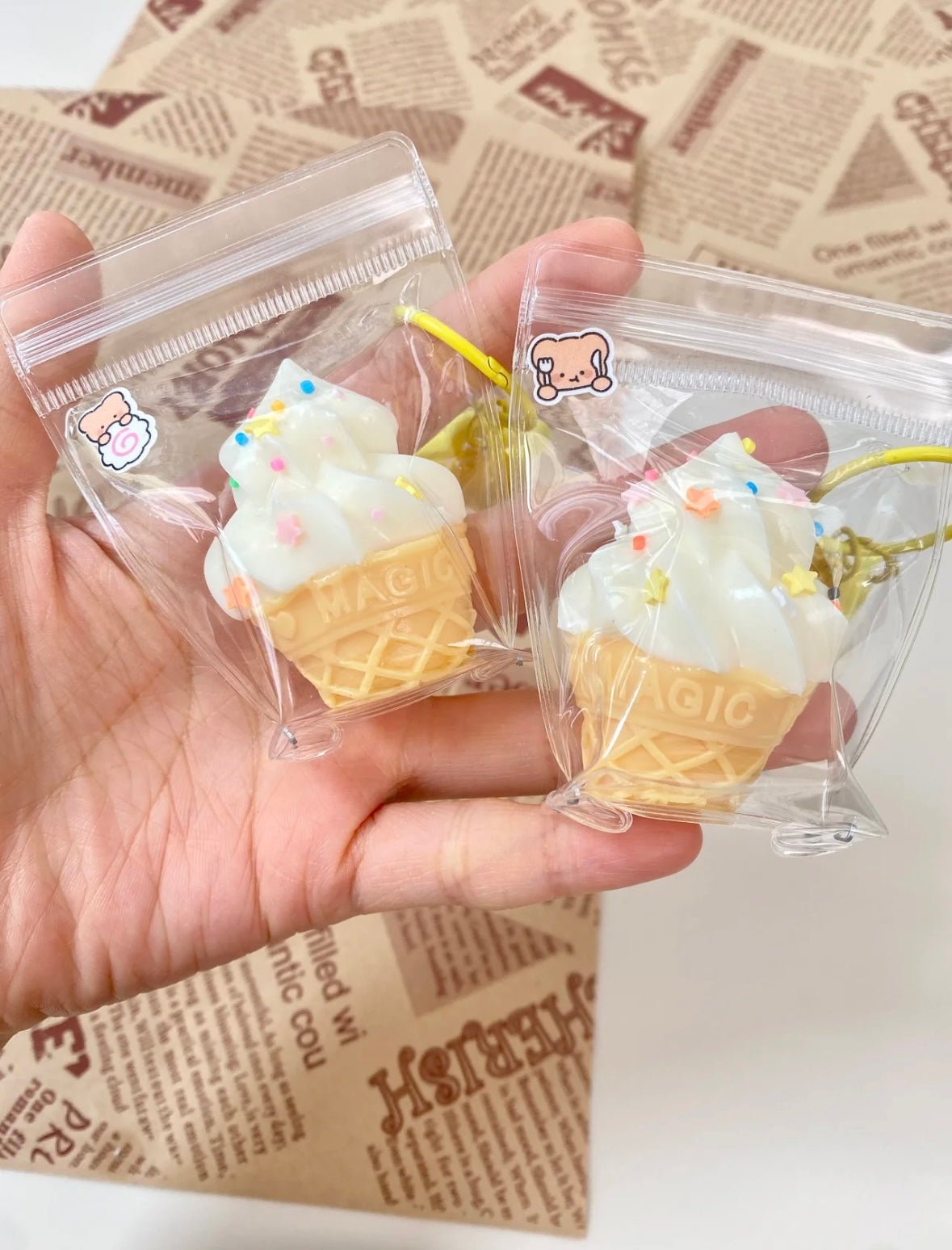 Mini Icecream Taba Squishy Toy - Find Your Love
